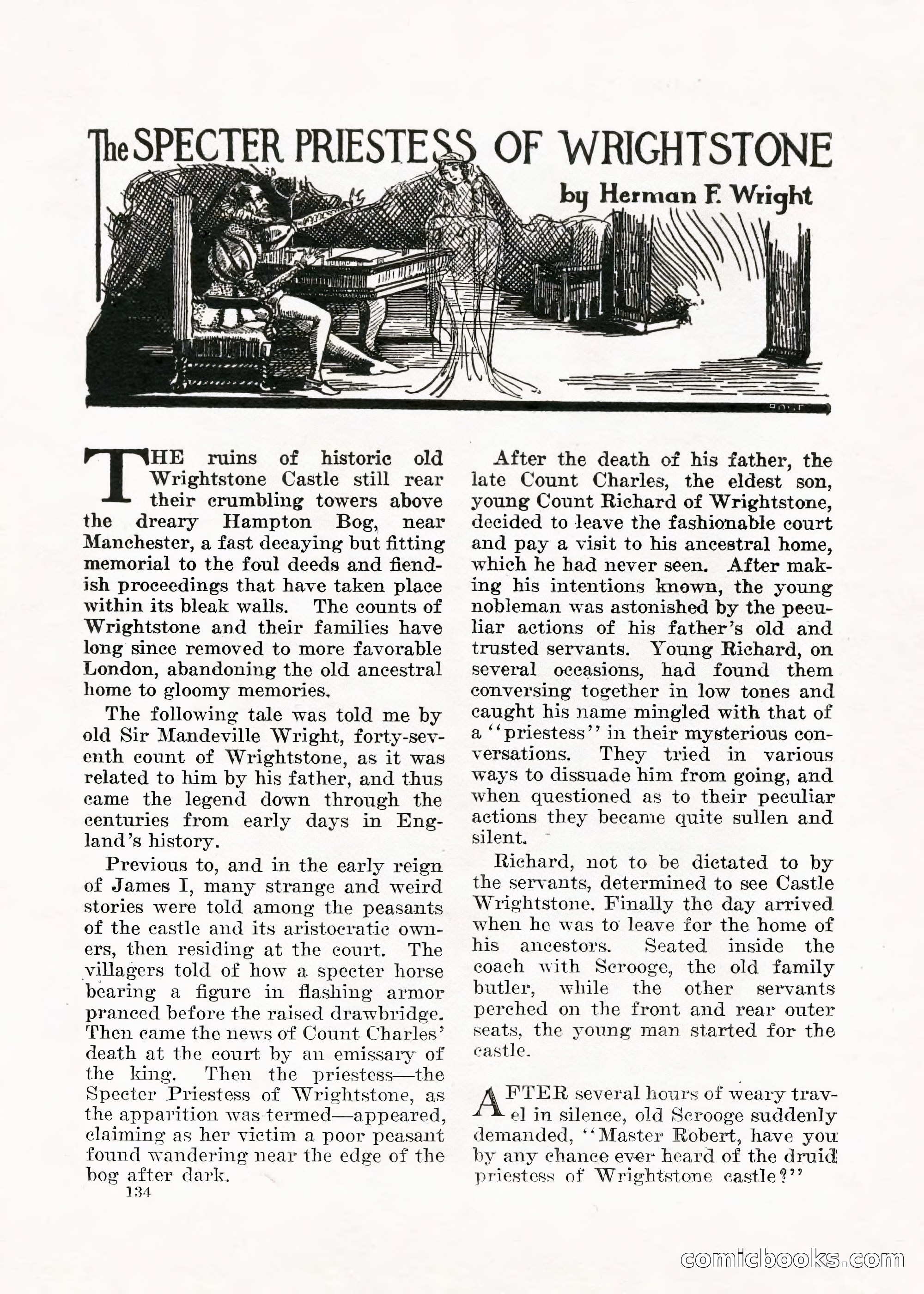 Weird Tales, Vol. V No. 1 — page 135 of 195