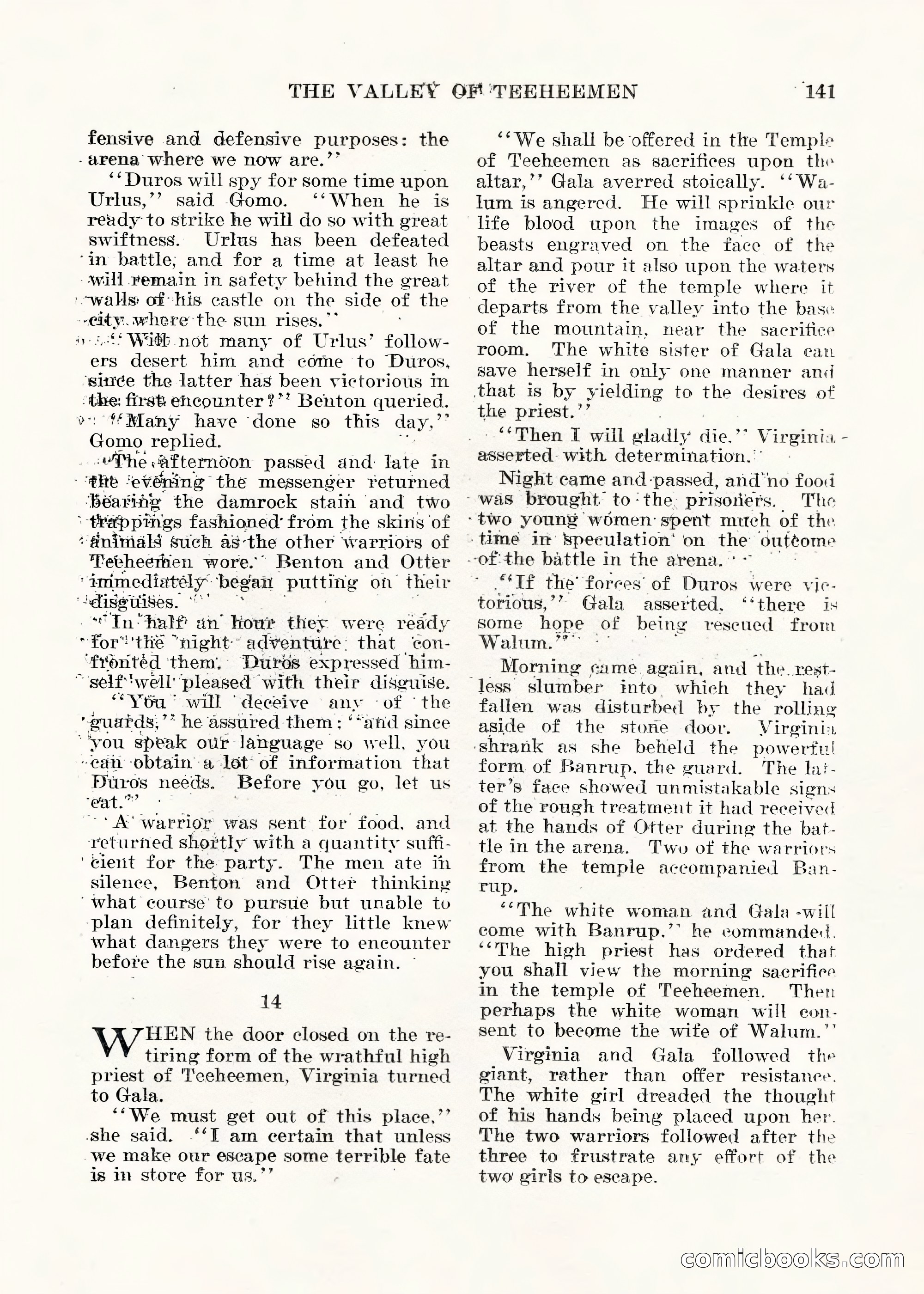 Weird Tales, Vol. V No. 1 — page 142 of 195