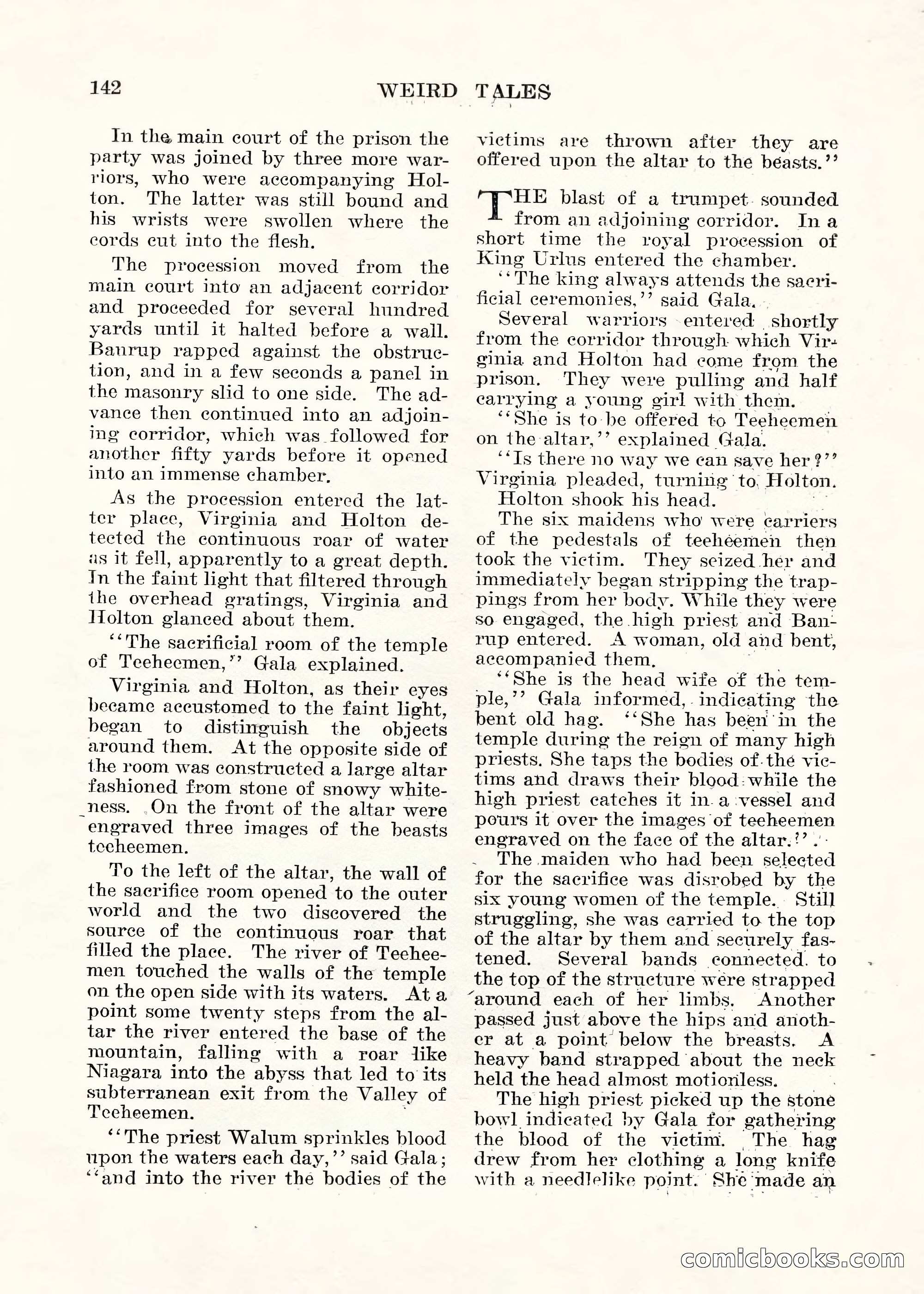 Weird Tales, Vol. V No. 1 — page 143 of 195