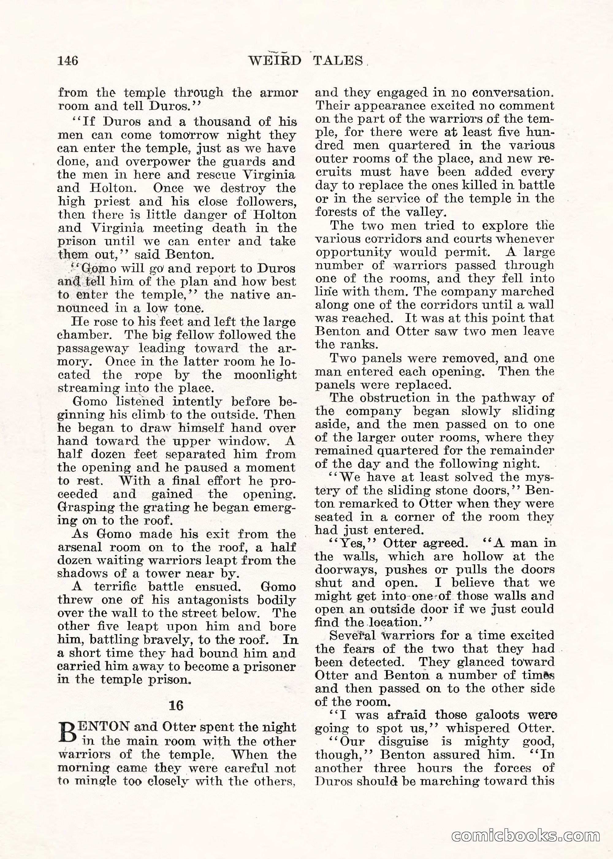 Weird Tales, Vol. V No. 1 — page 147 of 195