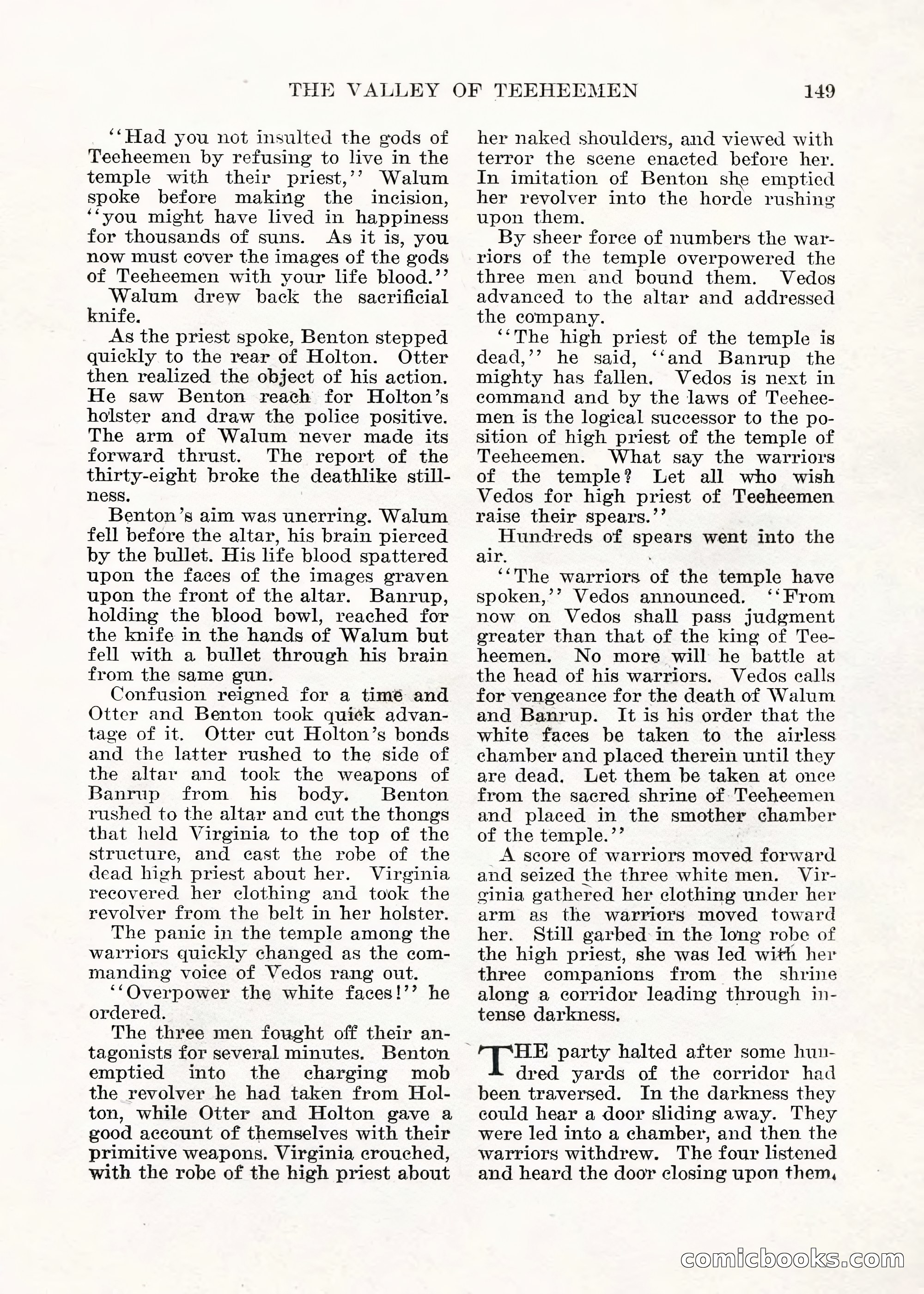 Weird Tales, Vol. V No. 1 — page 150 of 195