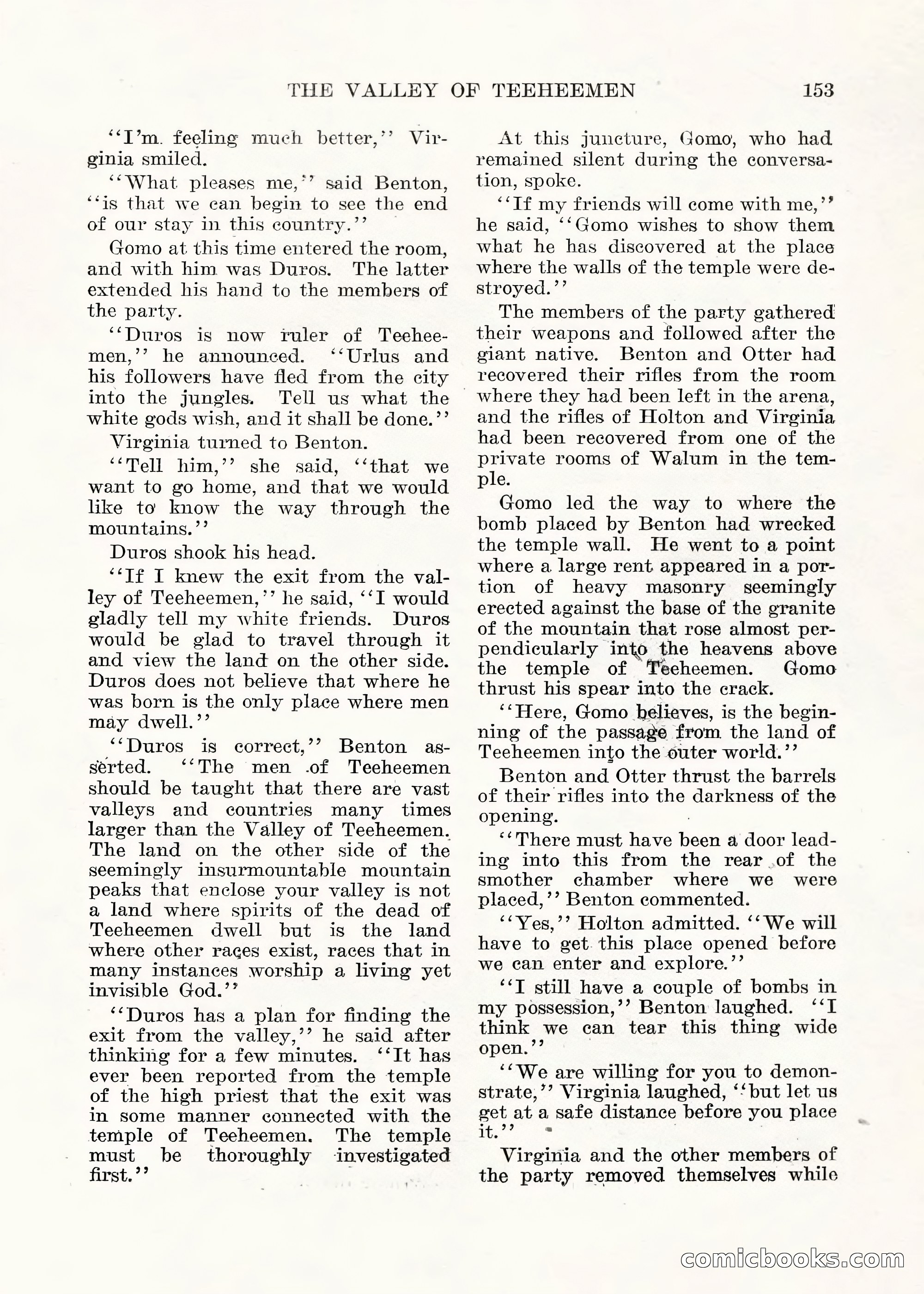 Weird Tales, Vol. V No. 1 — page 154 of 195