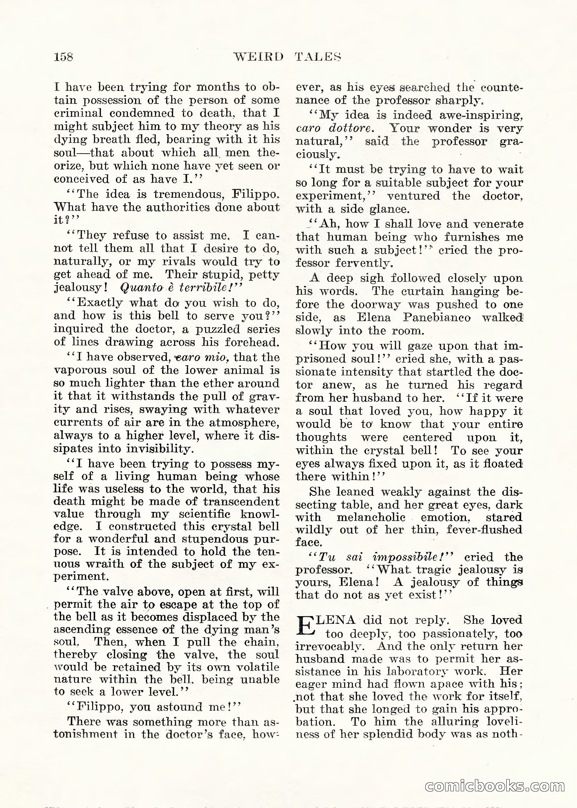 Weird Tales, Vol. V No. 1 — page 159 of 195