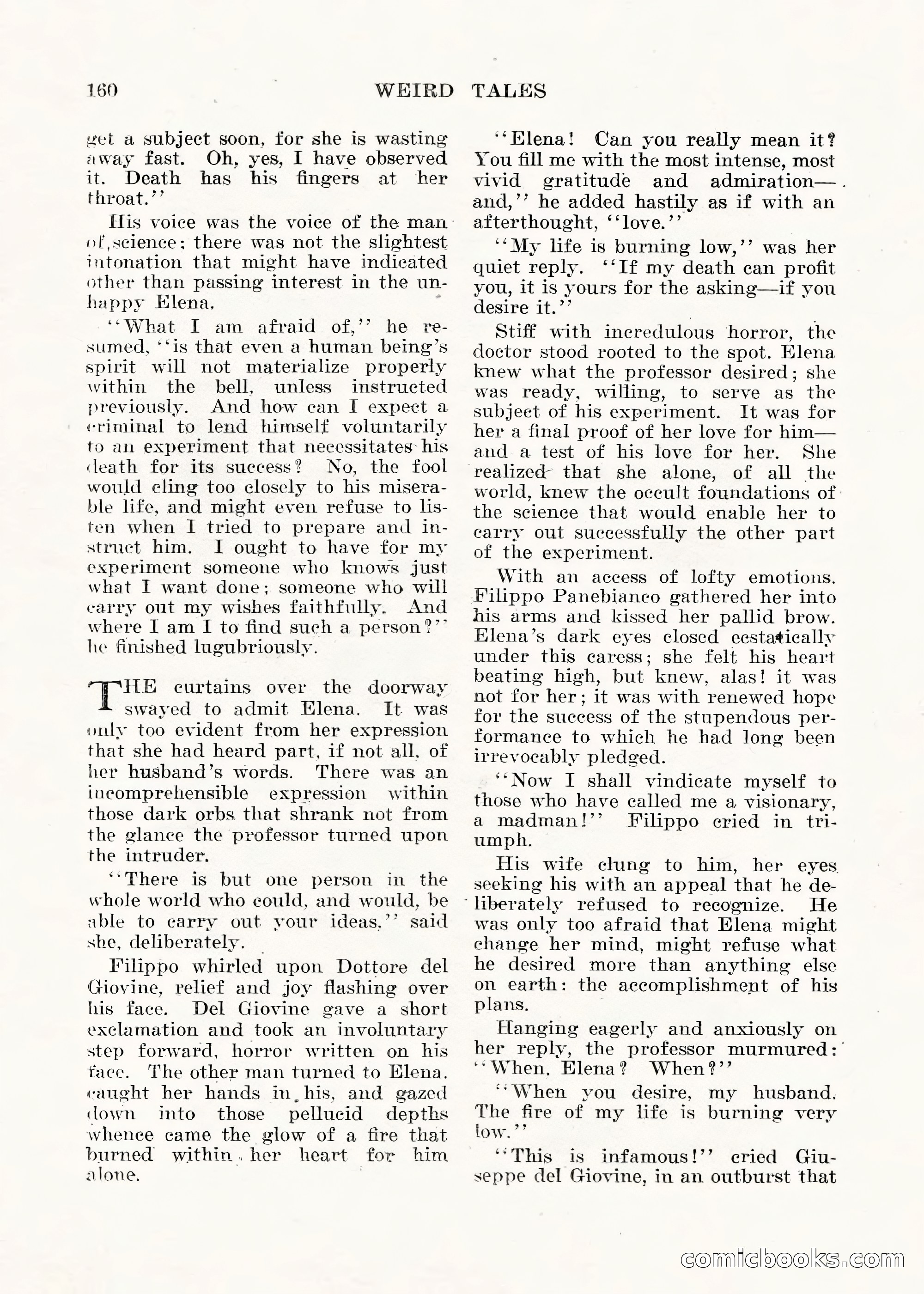 Weird Tales, Vol. V No. 1 — page 161 of 195