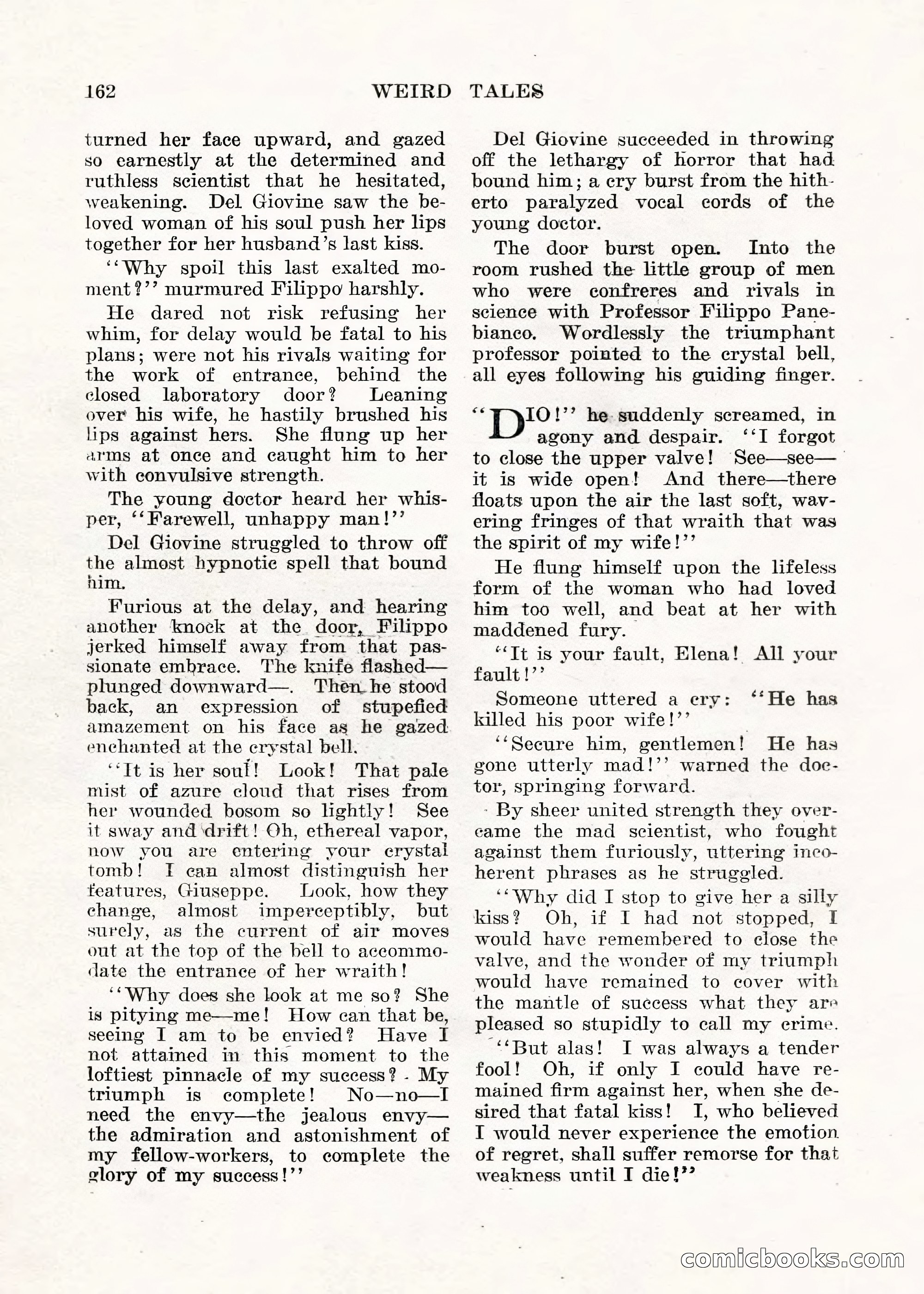 Weird Tales, Vol. V No. 1 — page 163 of 195