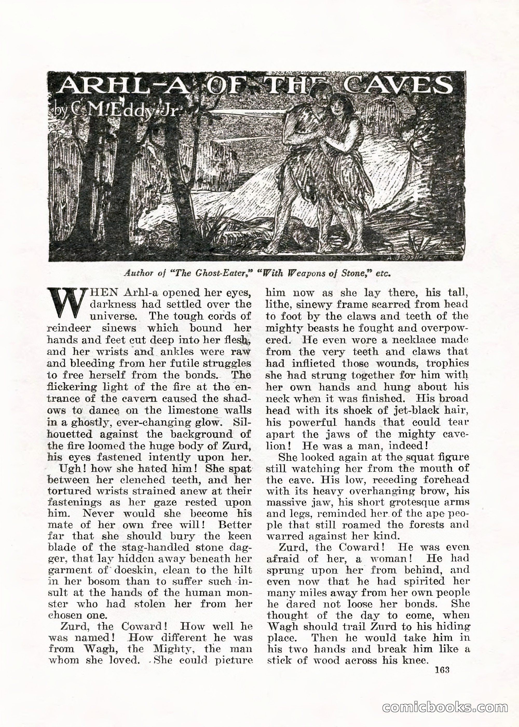 Weird Tales, Vol. V No. 1 — page 164 of 195