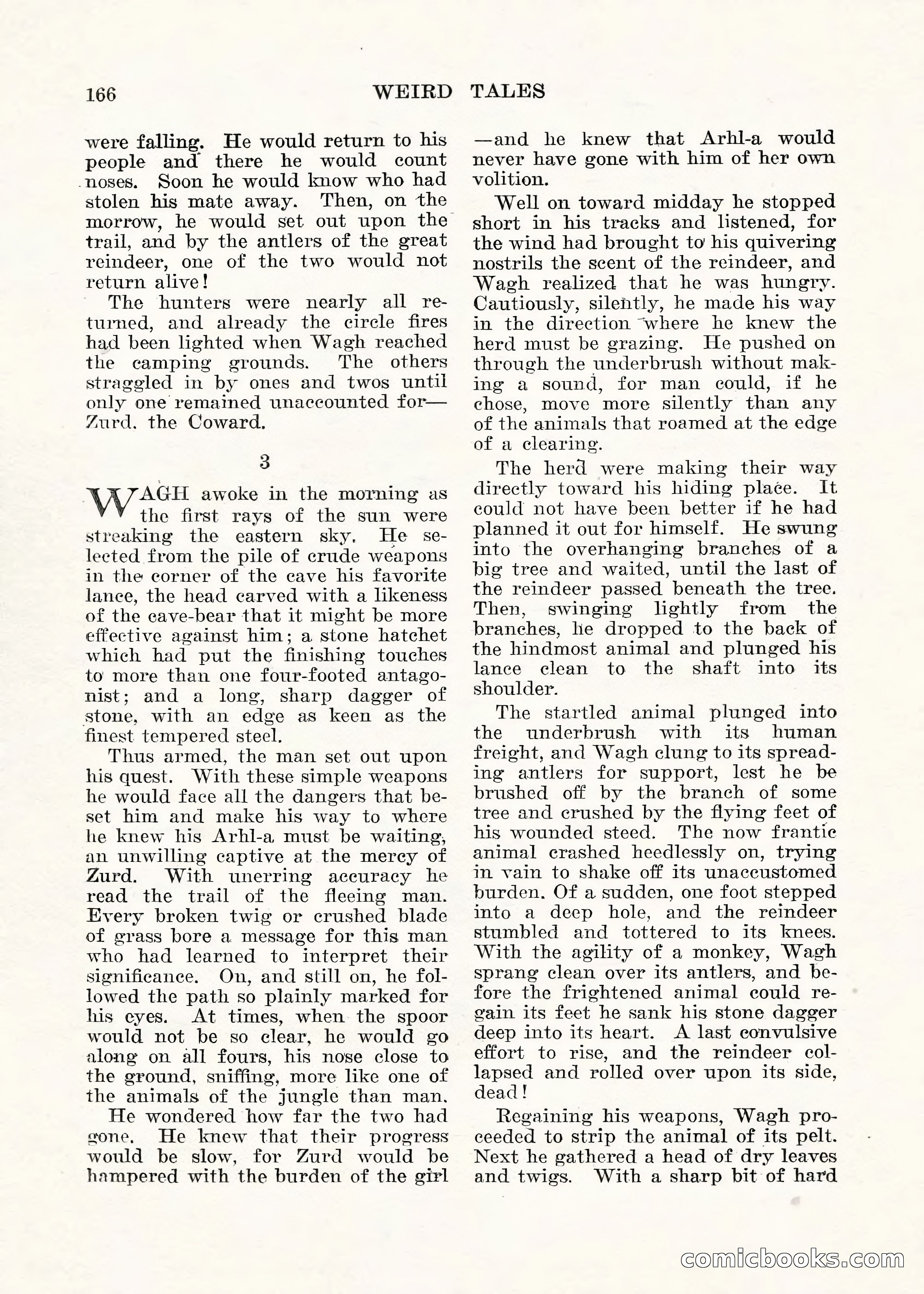 Weird Tales, Vol. V No. 1 — page 167 of 195