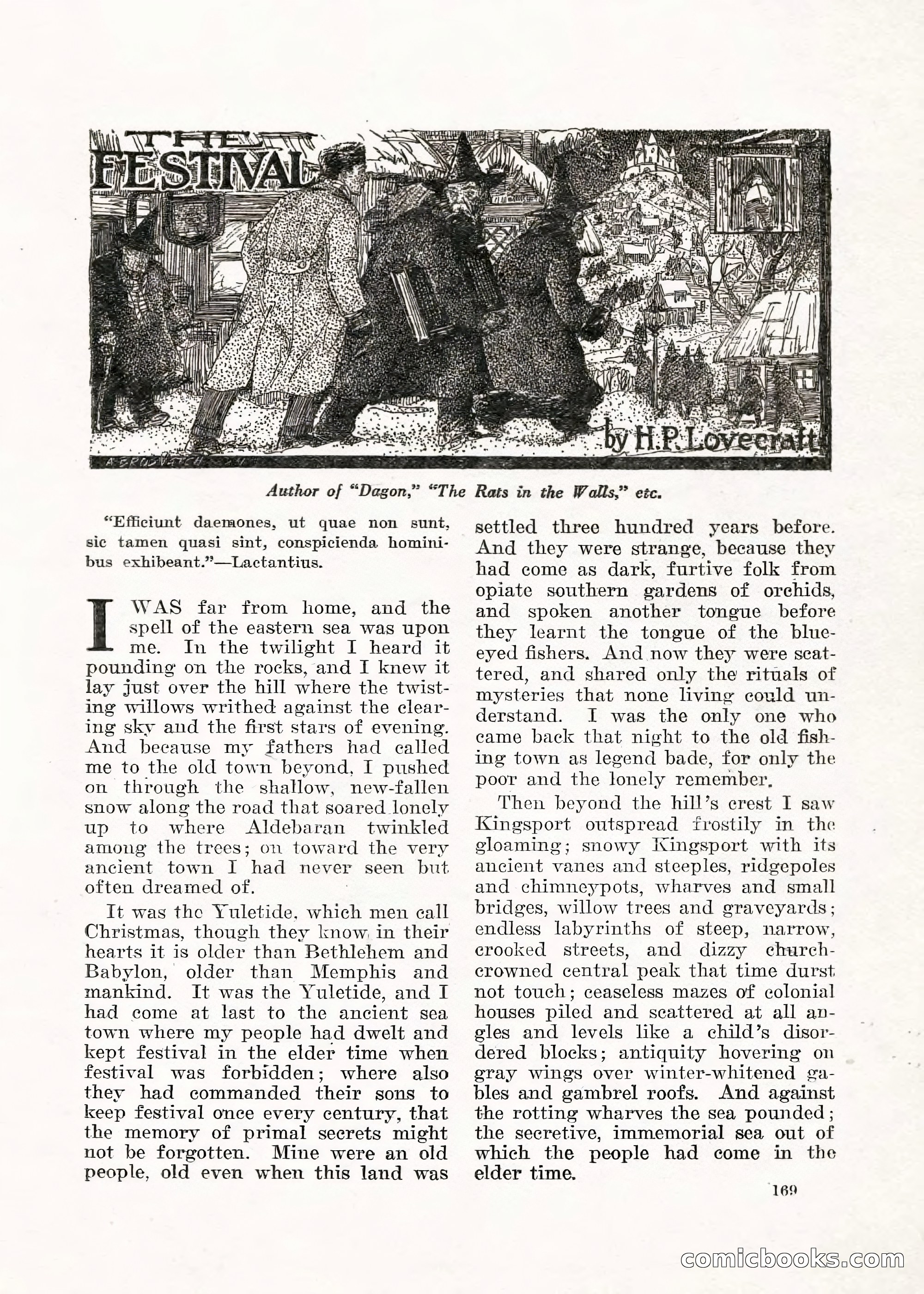 Weird Tales, Vol. V No. 1 — page 170 of 195