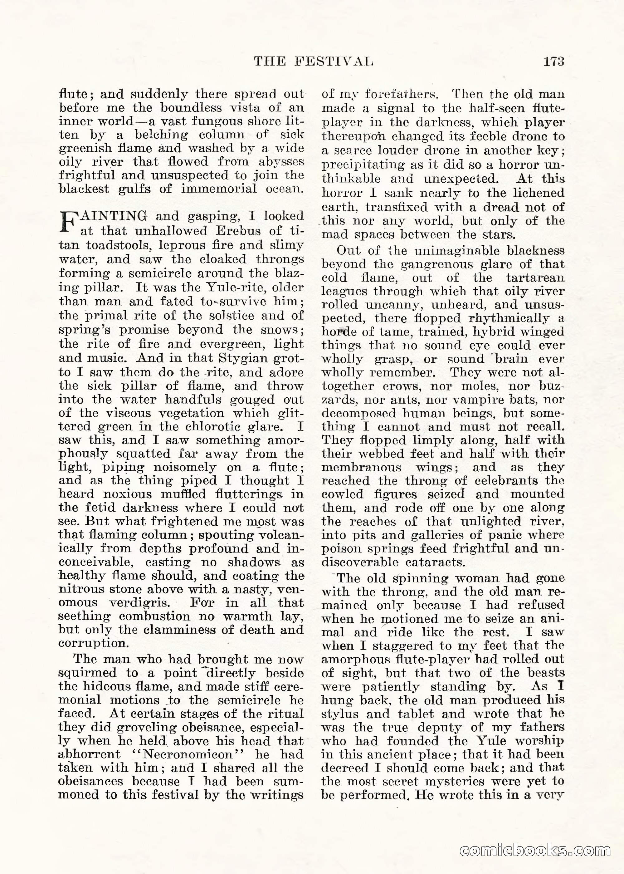 Weird Tales, Vol. V No. 1 — page 174 of 195