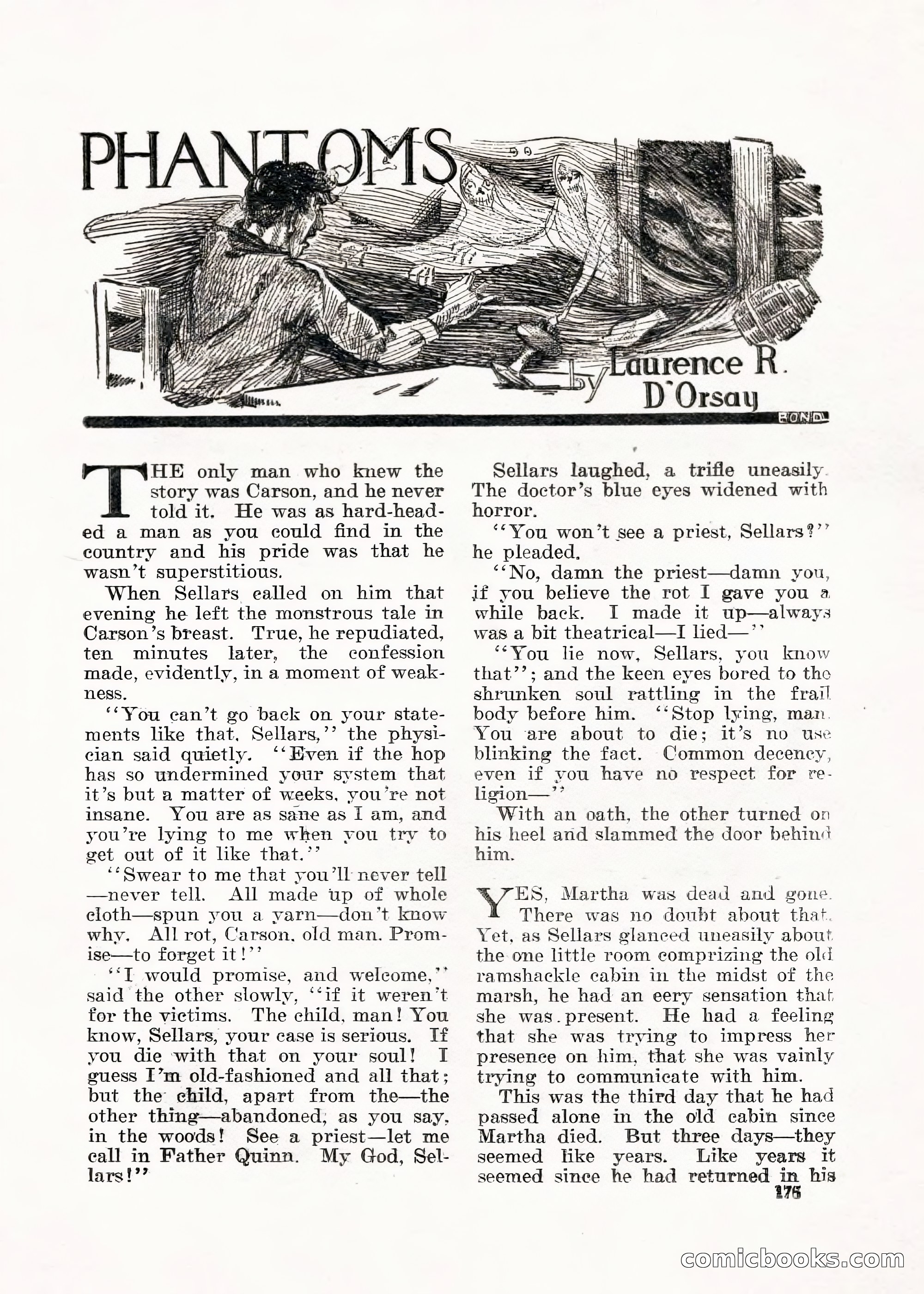 Weird Tales, Vol. V No. 1 — page 176 of 195