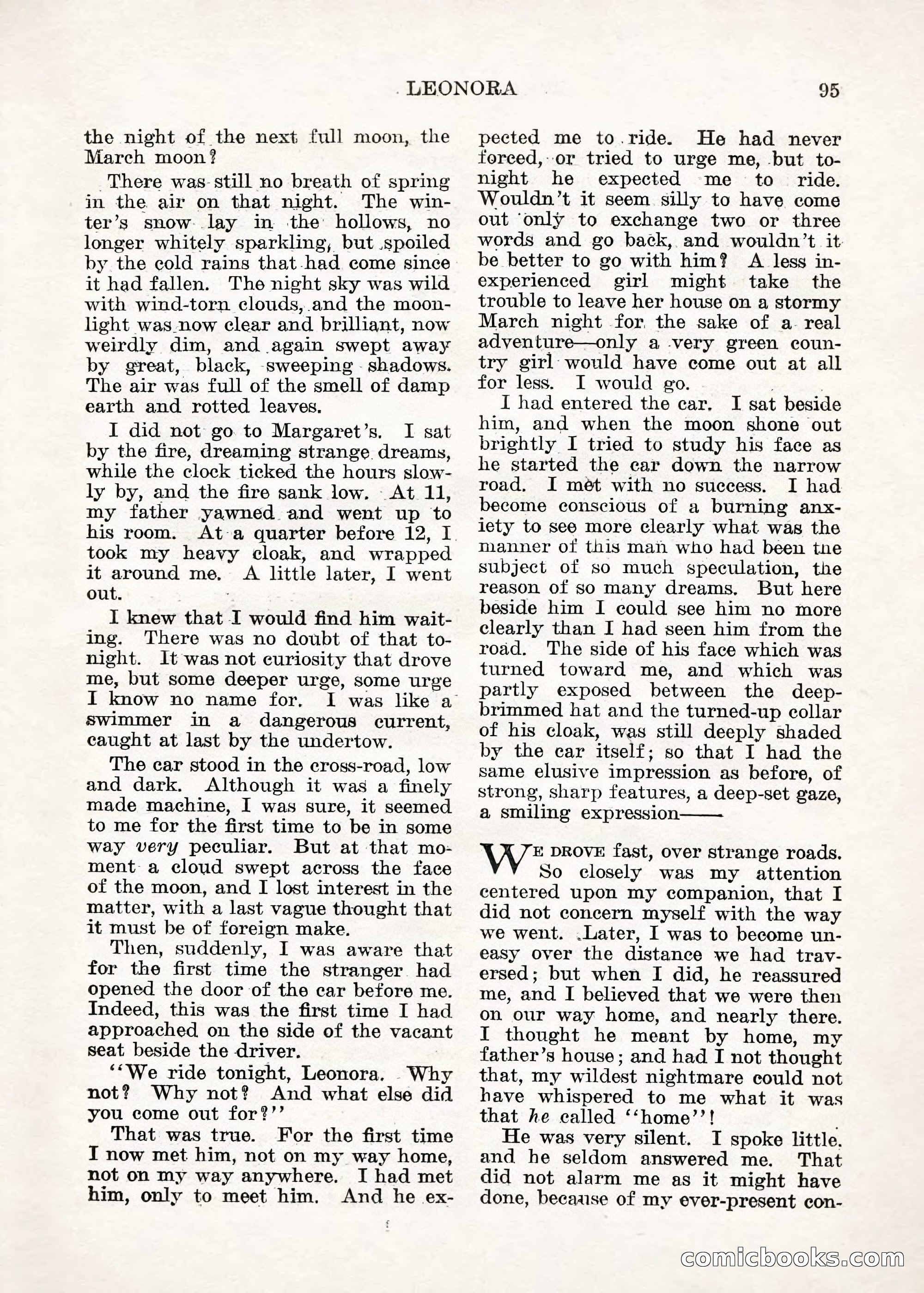 Weird Tales — "Drome" — page 94 of 144