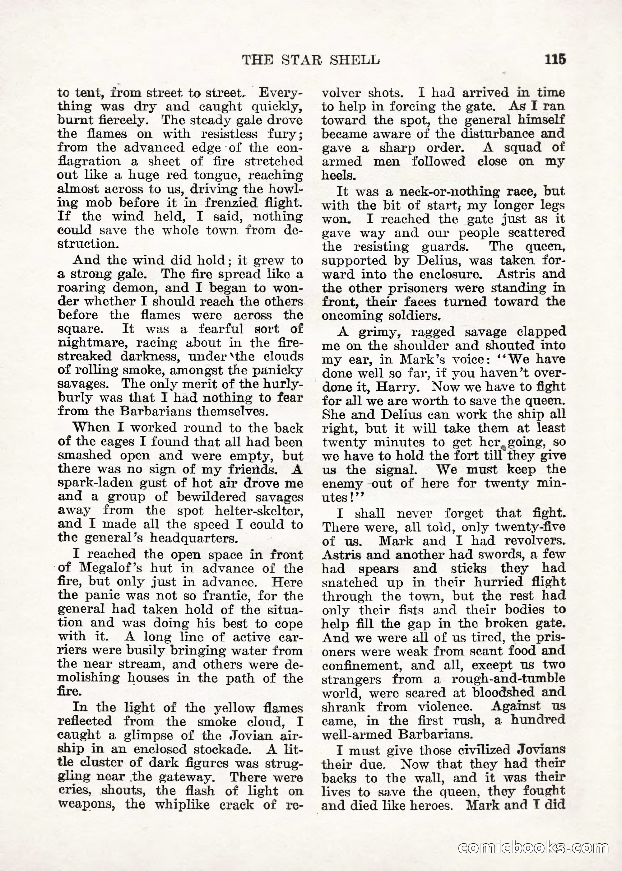 Weird Tales — "Drome" — page 114 of 144