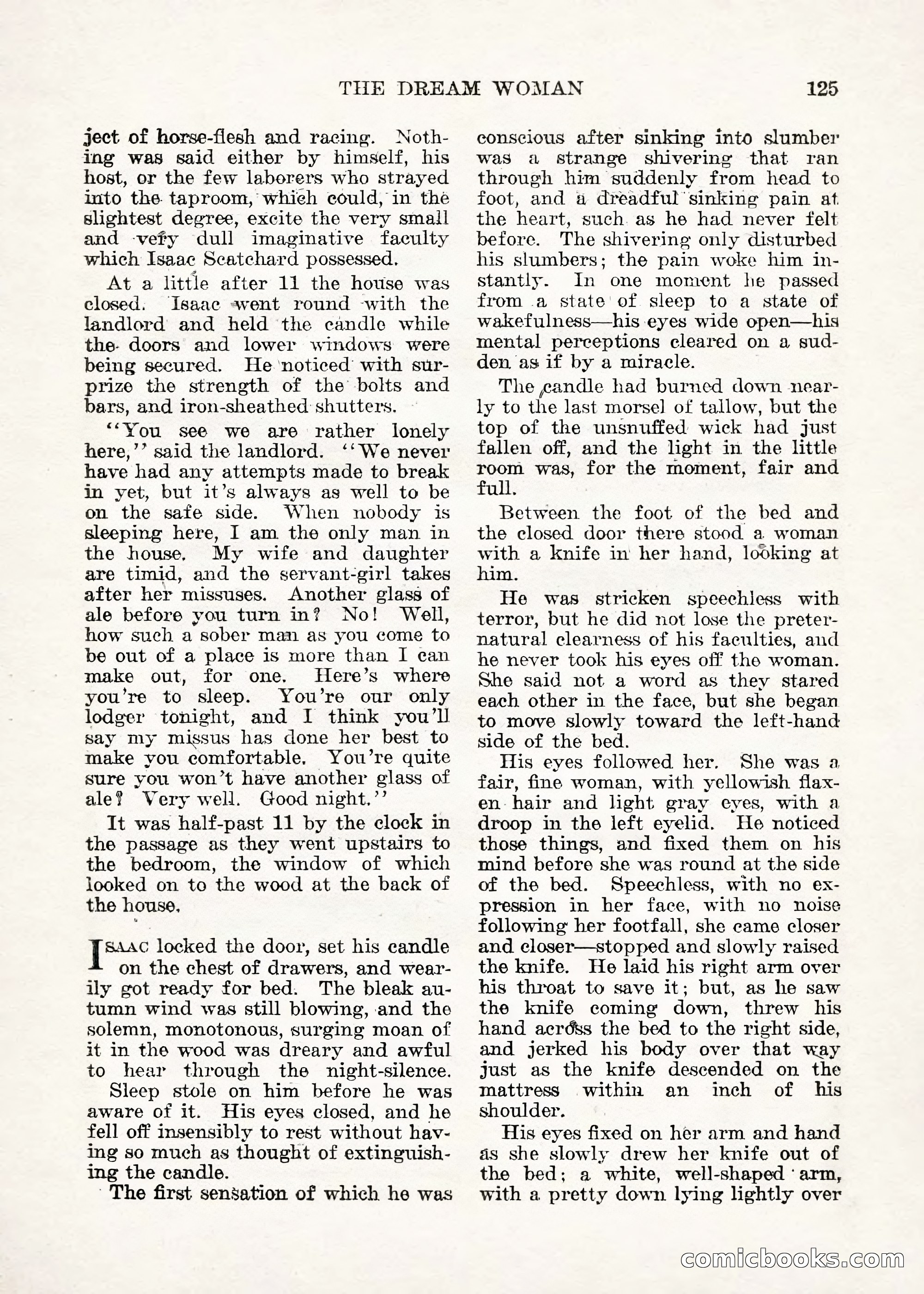 Weird Tales — "Drome" — page 124 of 144