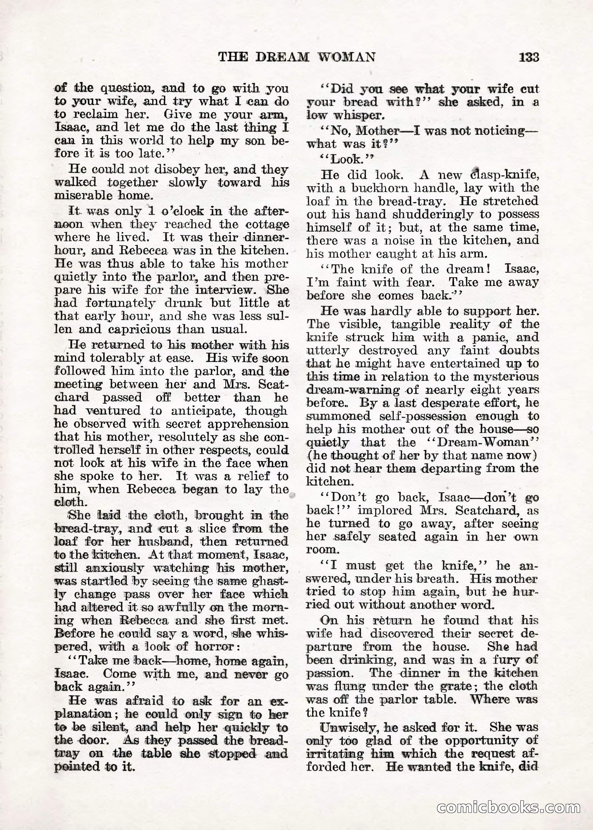 Weird Tales — "Drome" — page 132 of 144