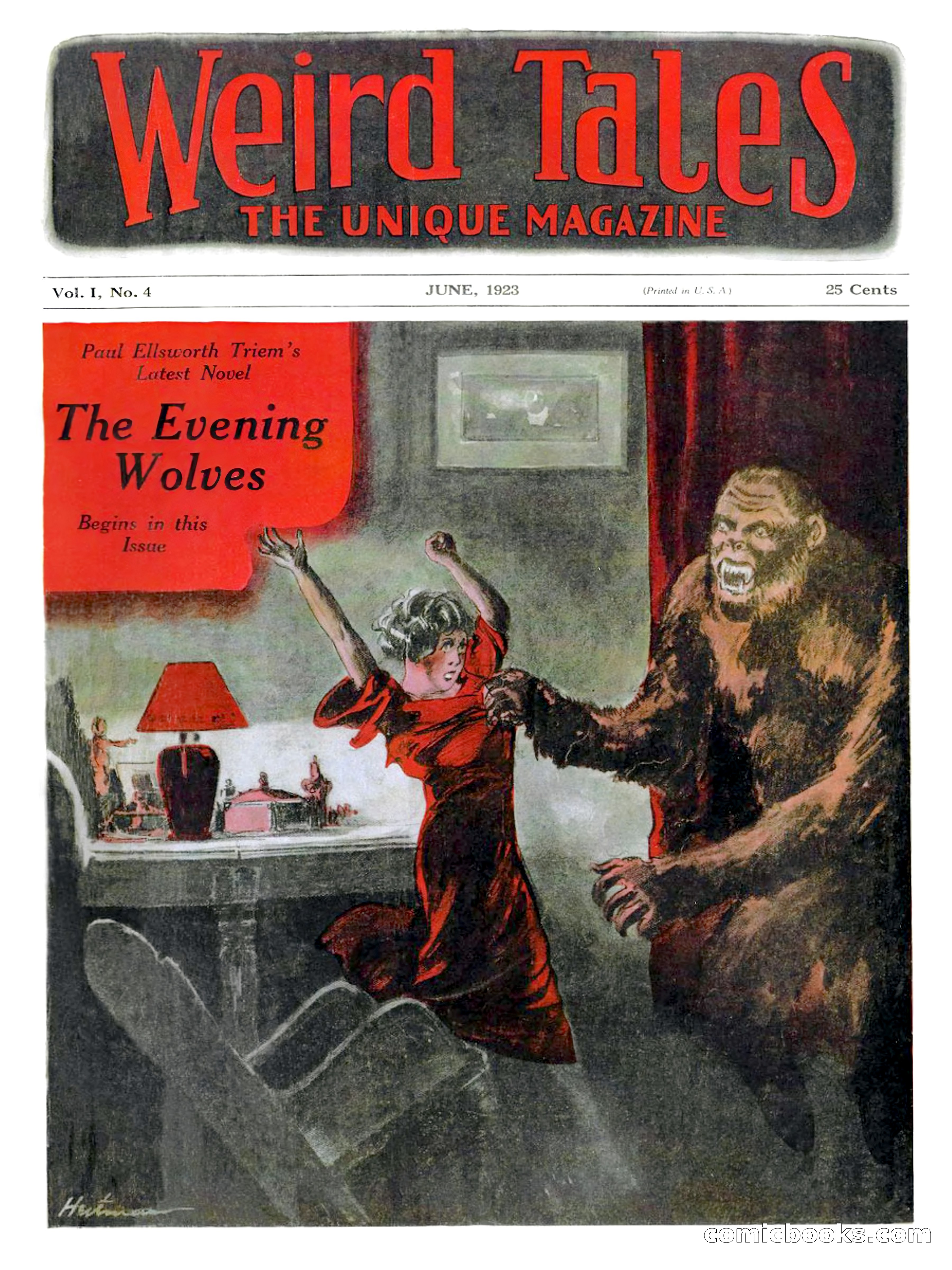 Weird Tales, Vol. 1, No. 4