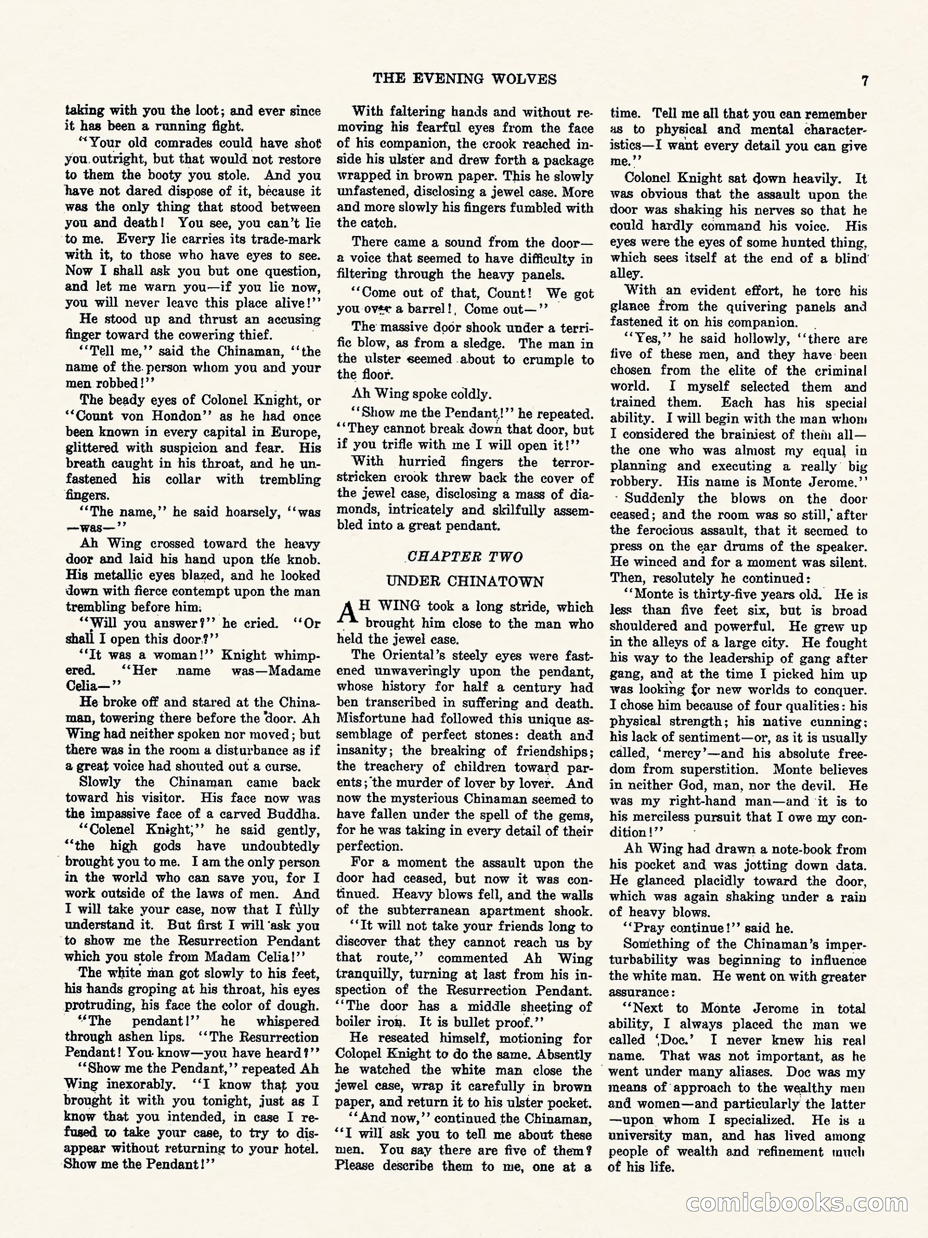 Weird Tales, Vol. 1, No. 4 — page 8 of 122