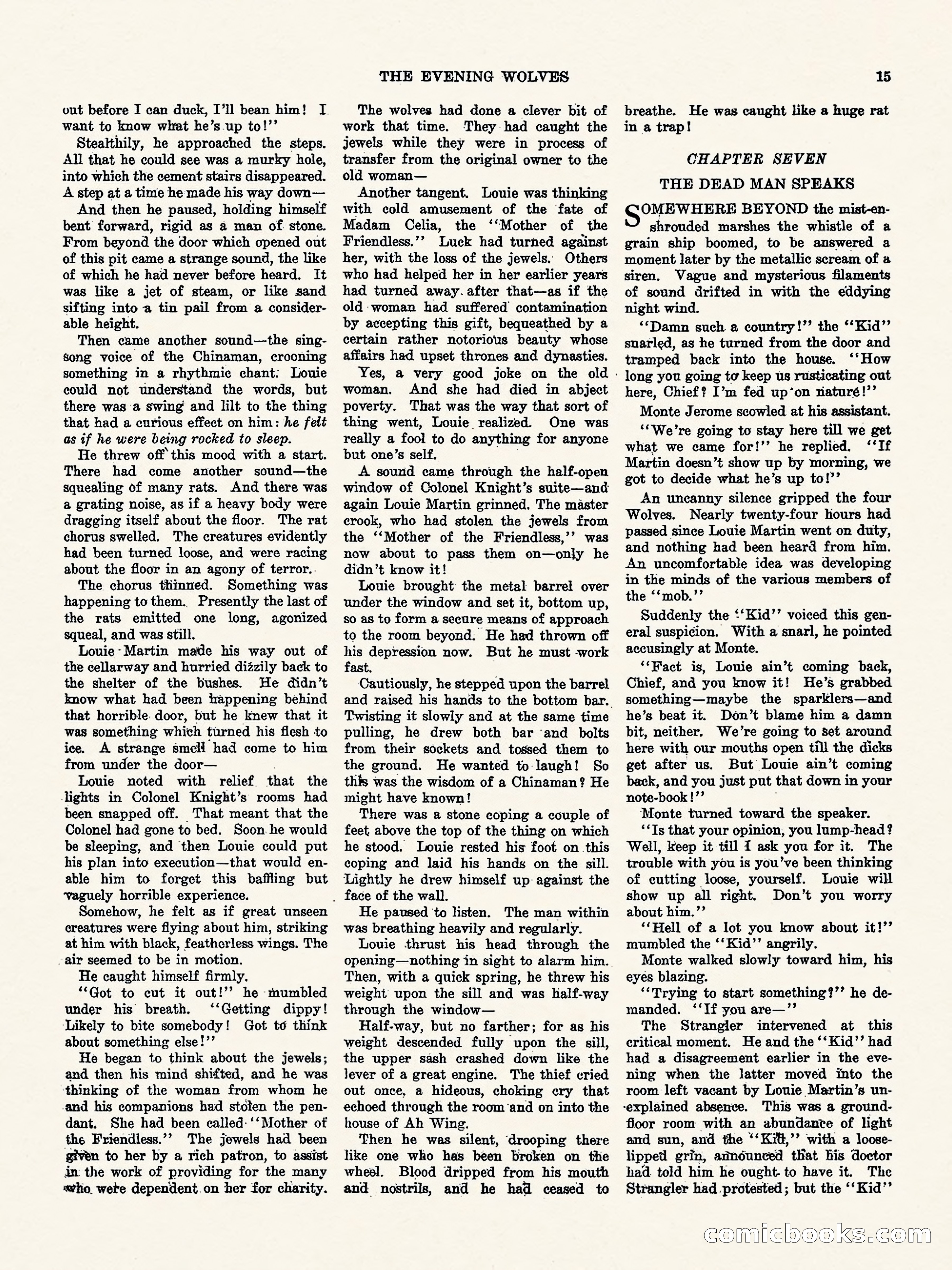 Weird Tales, Vol. 1, No. 4 — page 16 of 122