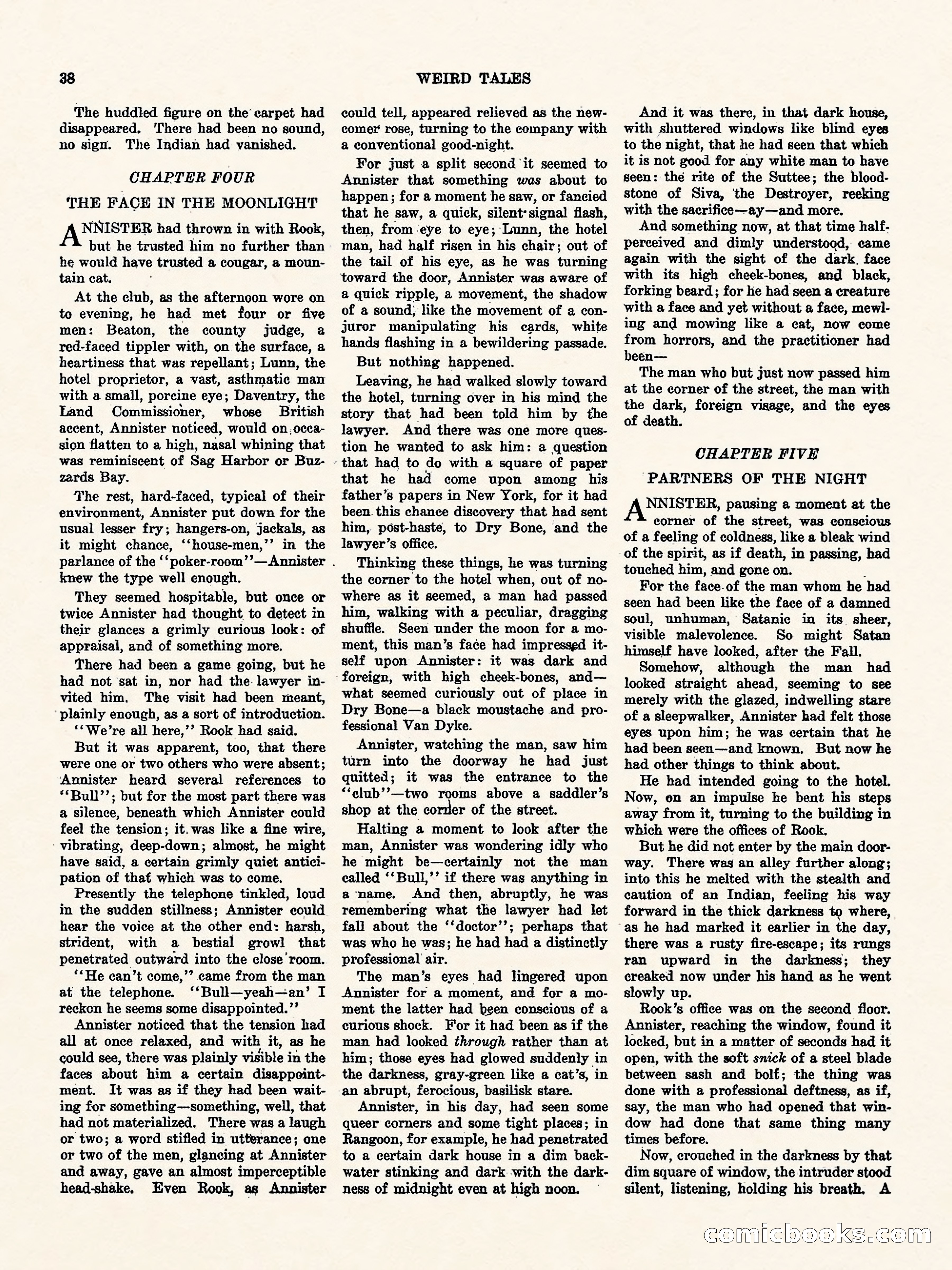 Weird Tales, Vol. 1, No. 4 — page 39 of 122
