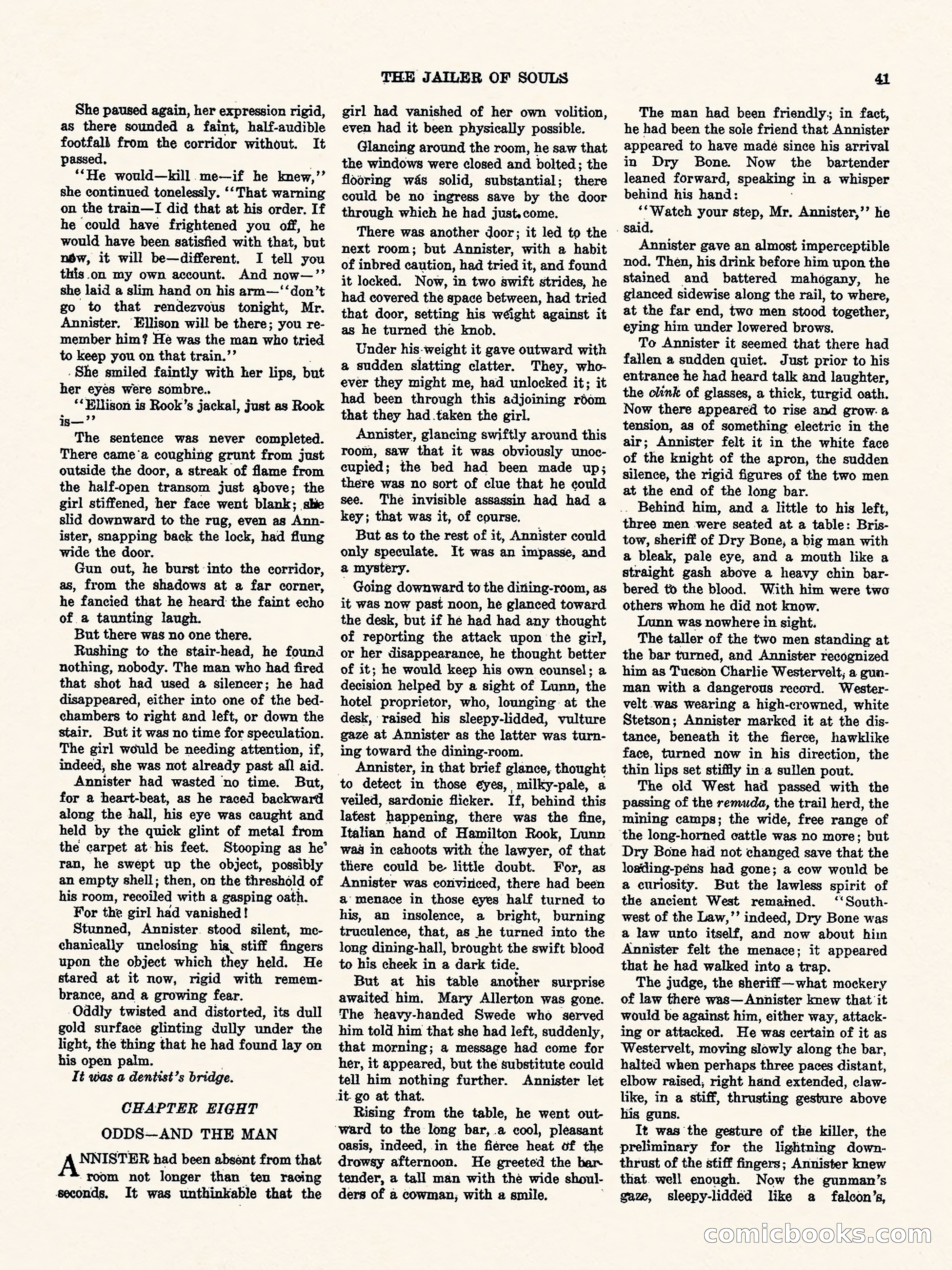 Weird Tales, Vol. 1, No. 4 — page 42 of 122