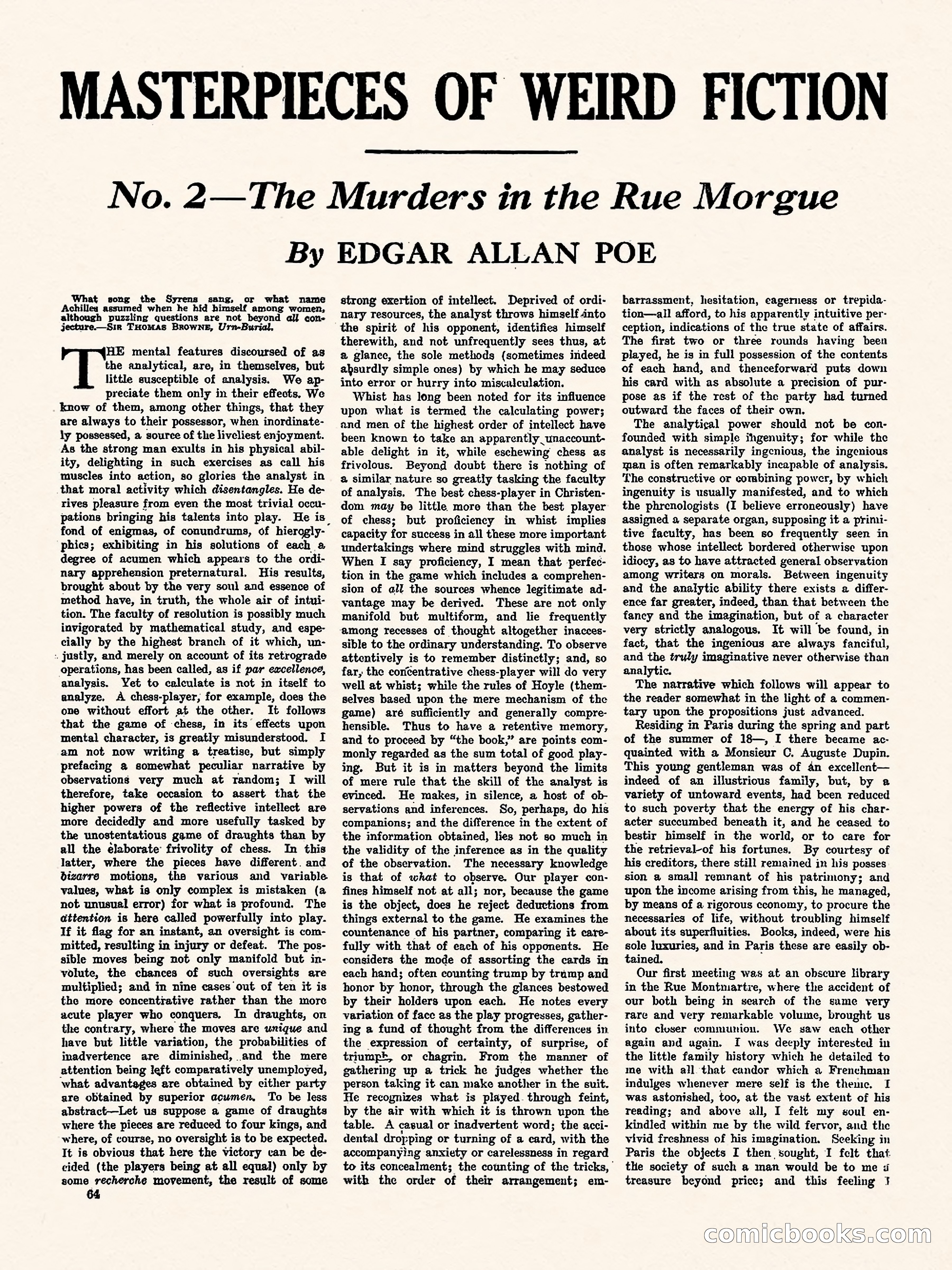 Weird Tales, Vol. 1, No. 4 — page 65 of 122