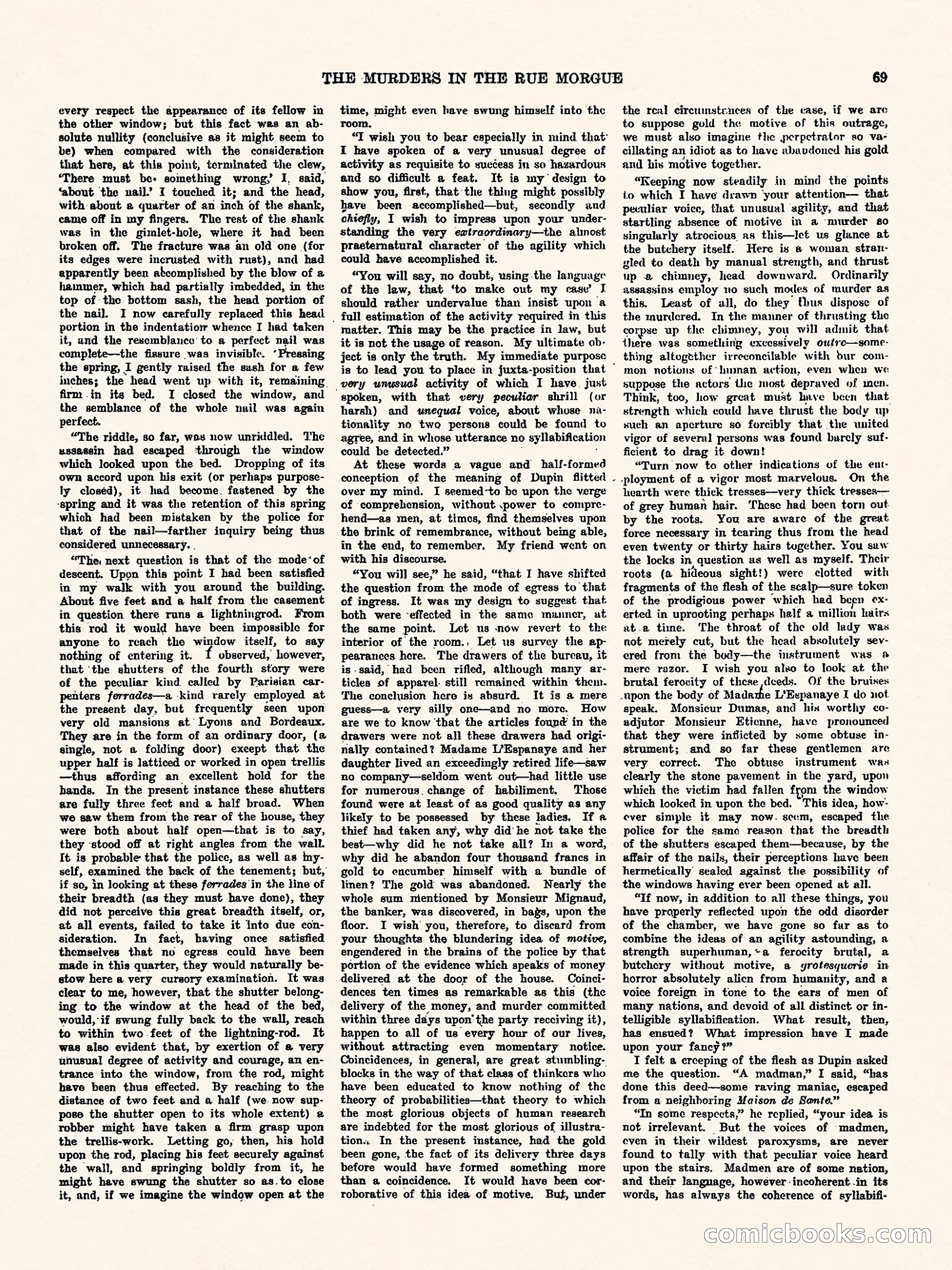 Weird Tales, Vol. 1, No. 4 — page 70 of 122