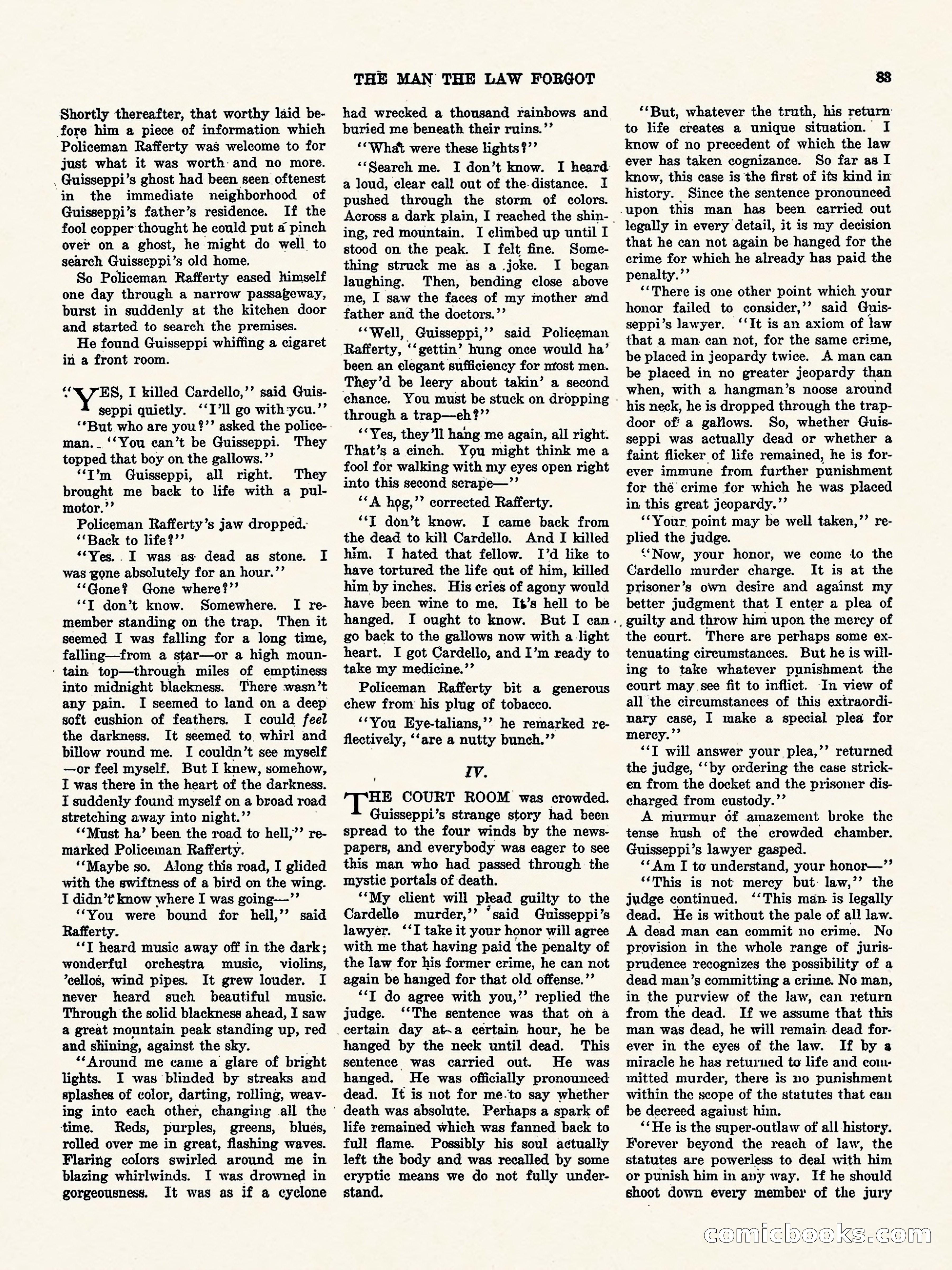 Weird Tales, Vol. 1, No. 4 — page 84 of 122