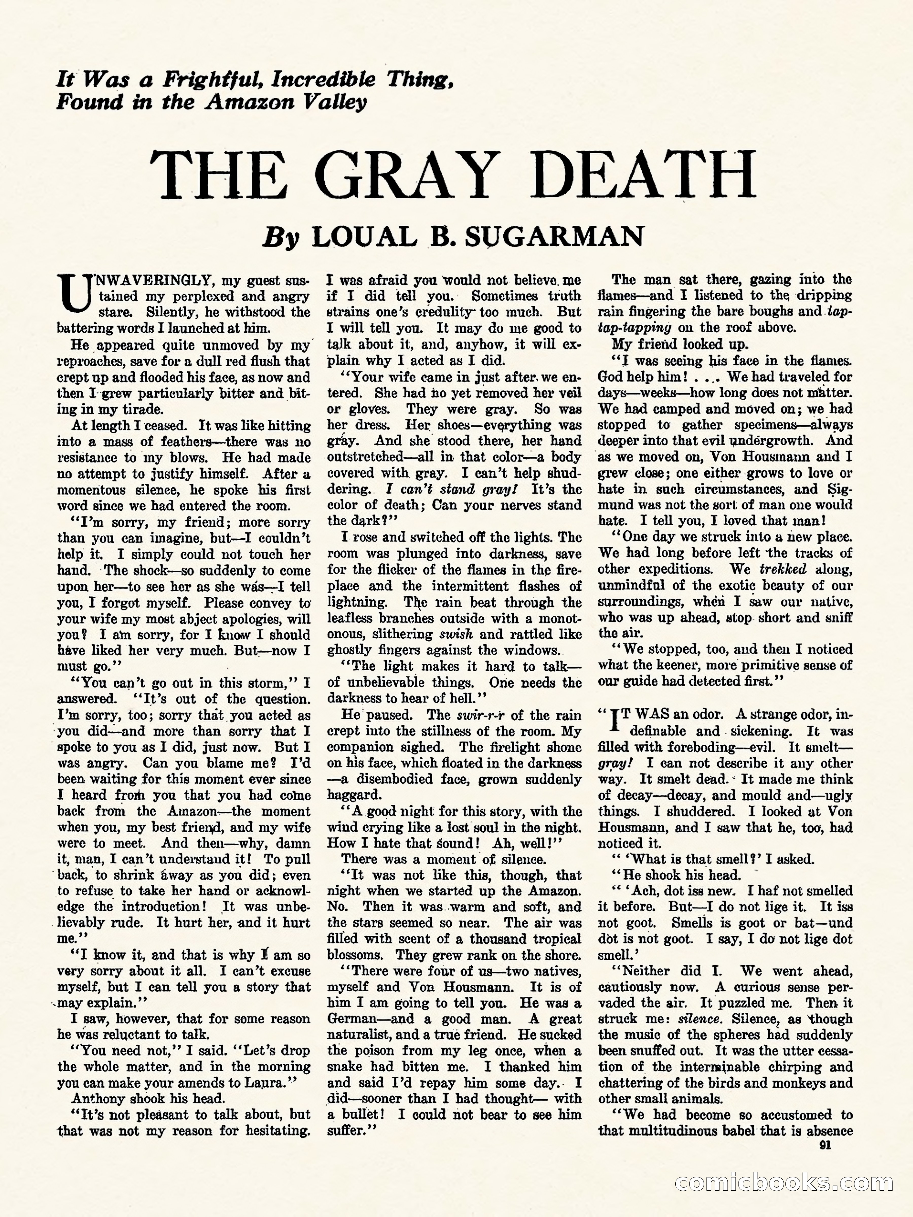 Weird Tales, Vol. 1, No. 4 — page 92 of 122