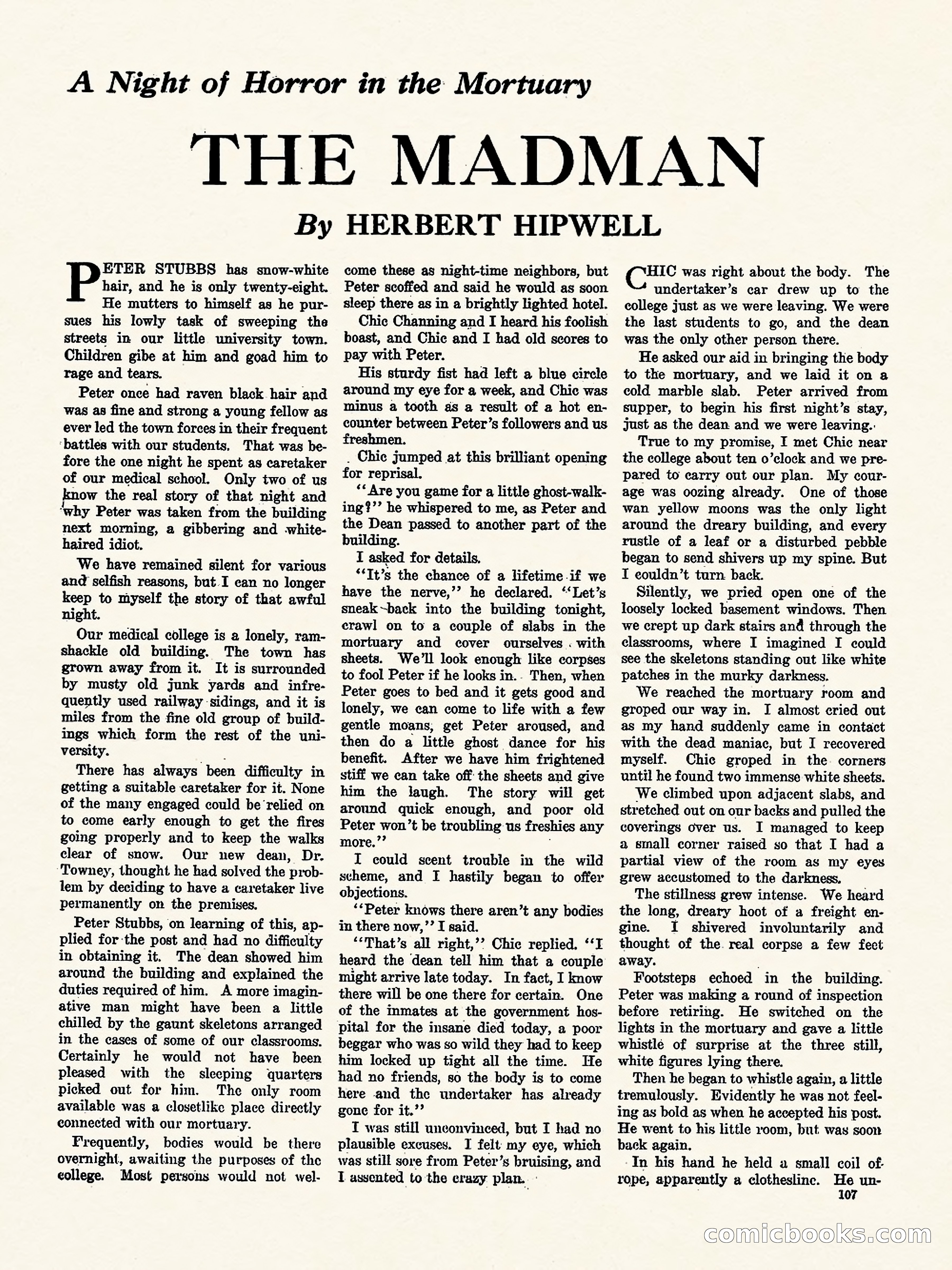 Weird Tales, Vol. 1, No. 4 — page 108 of 122