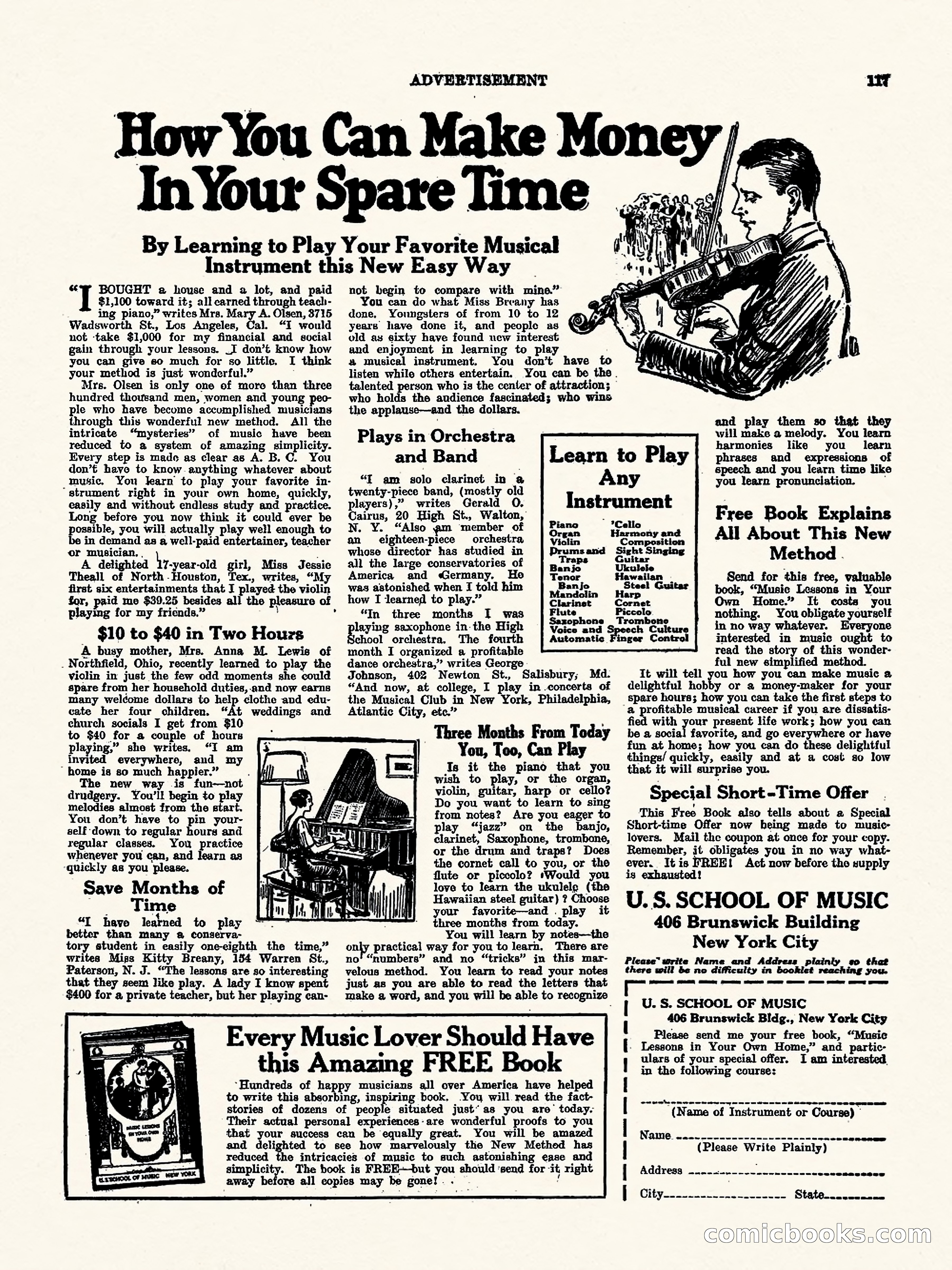 Weird Tales, Vol. 1, No. 4 — page 118 of 122