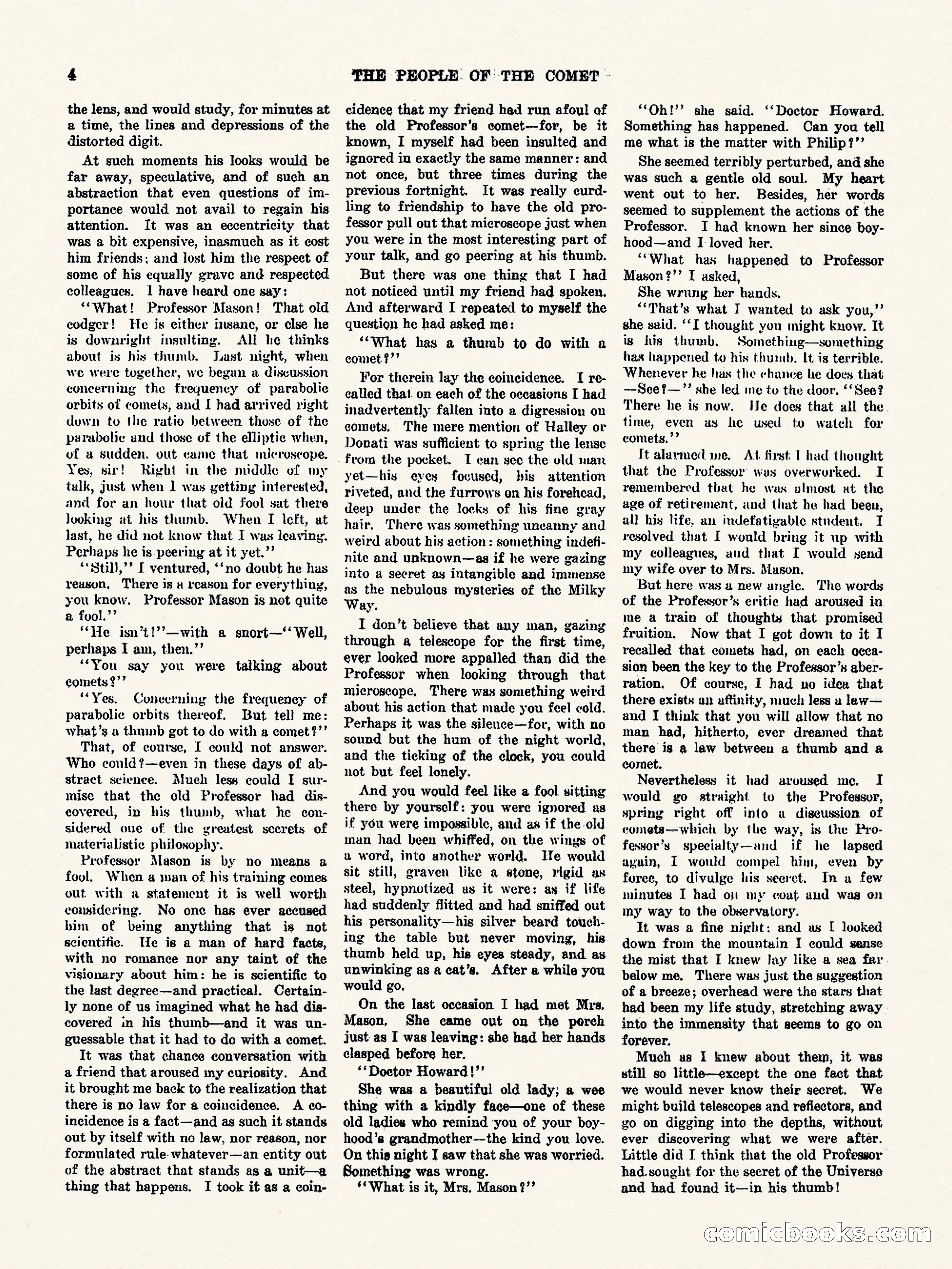 Weird Tales, Vol. II, No. 2 — page 5 of 98