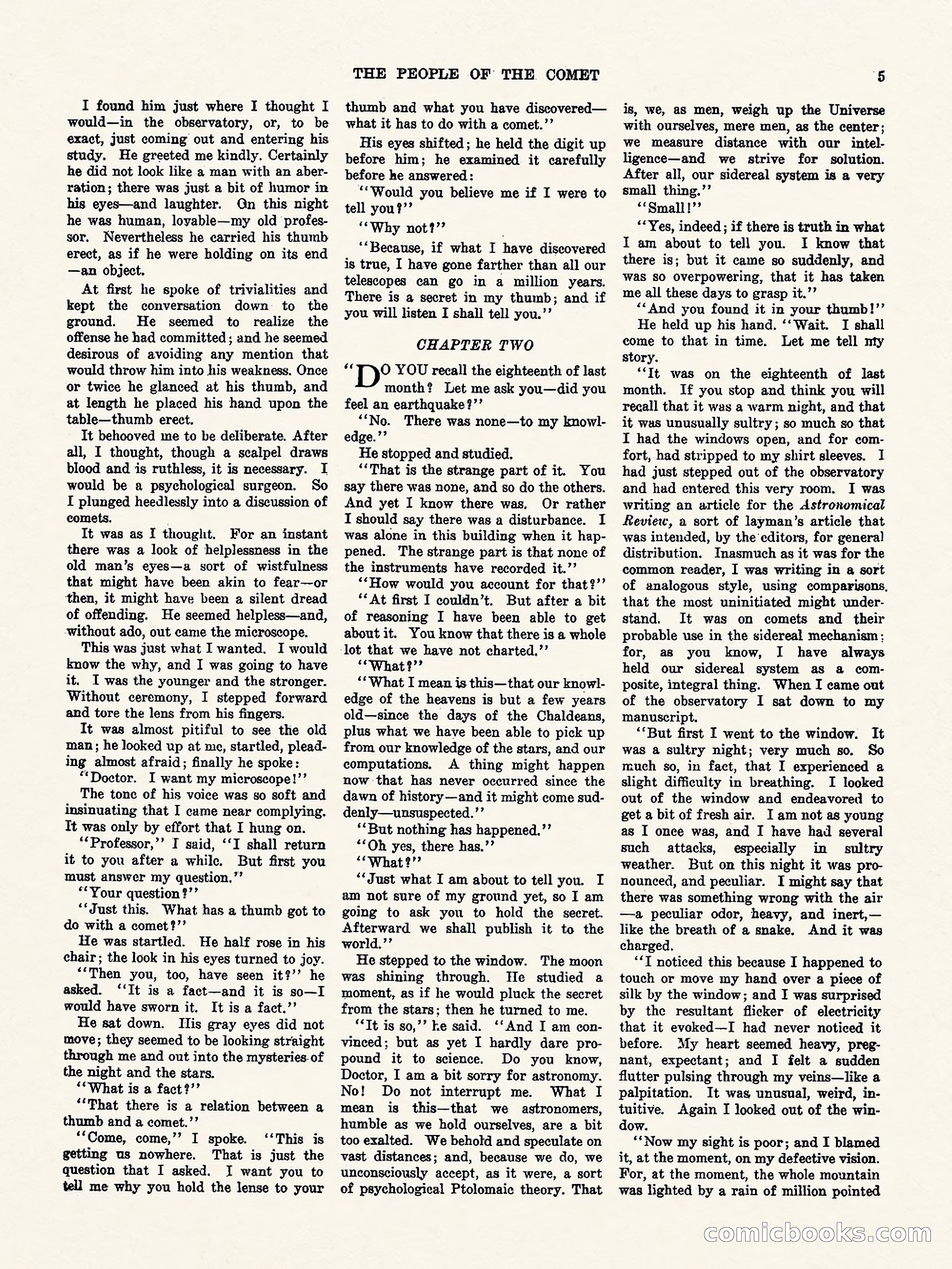 Weird Tales, Vol. II, No. 2 — page 6 of 98