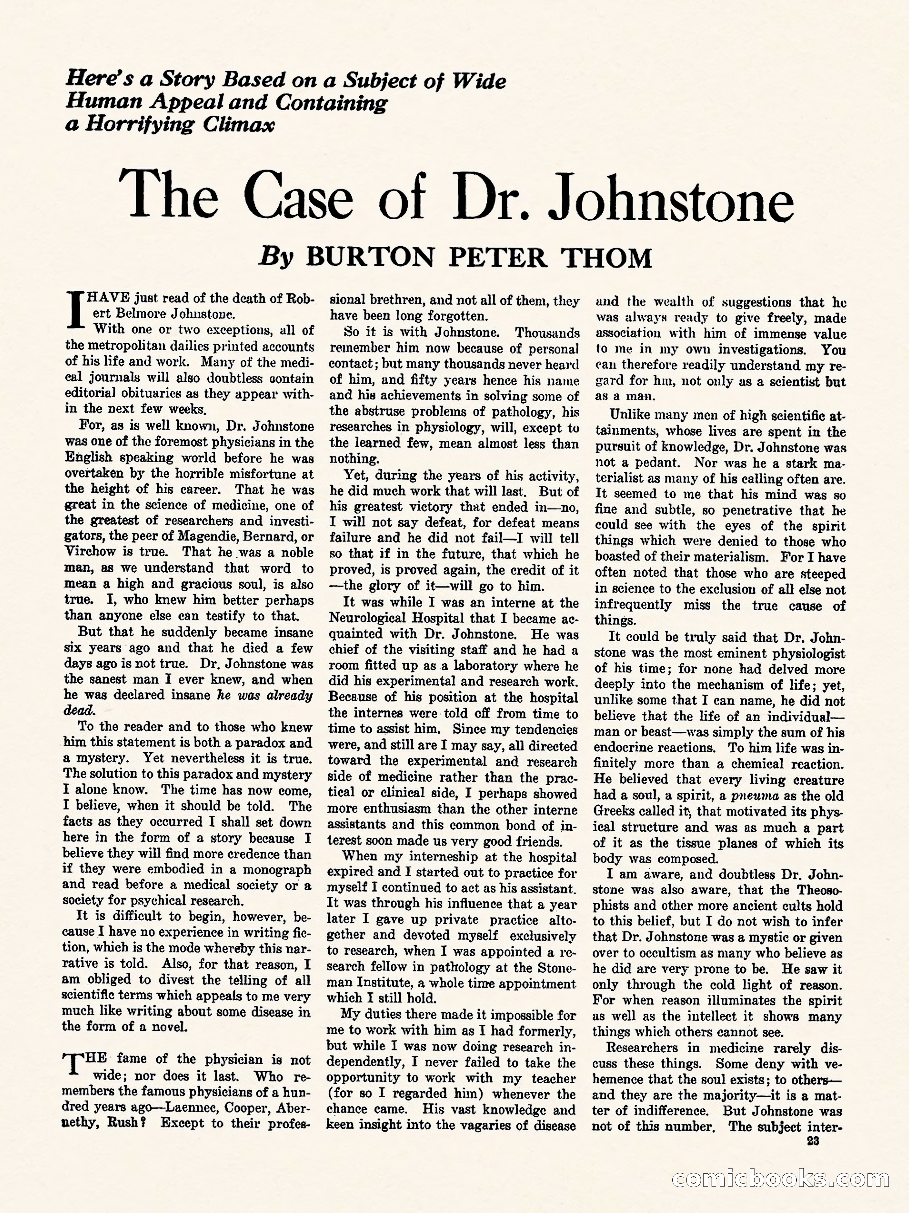 Weird Tales, Vol. II, No. 2 — page 24 of 98