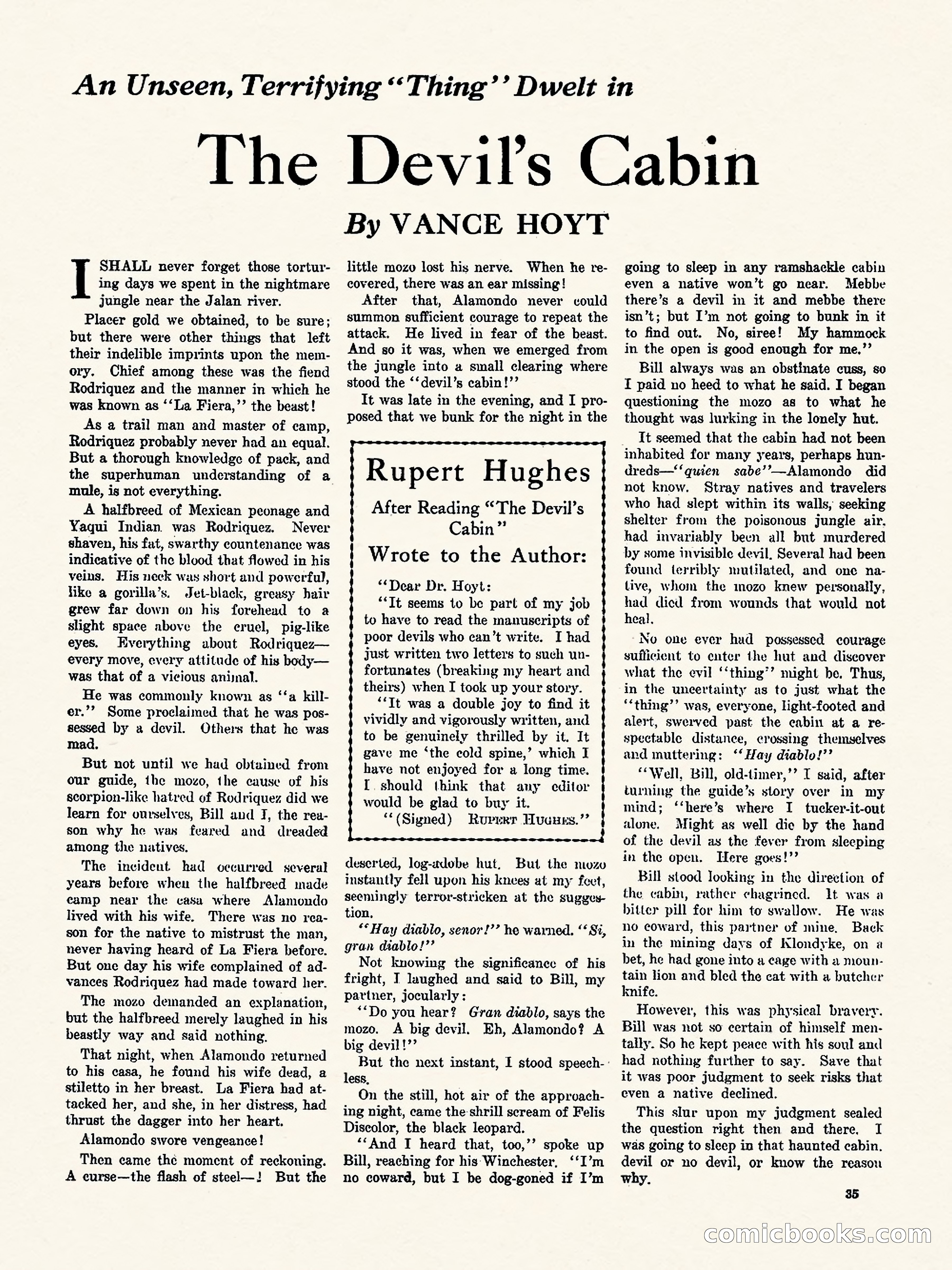 Weird Tales, Vol. II, No. 2 — page 36 of 98