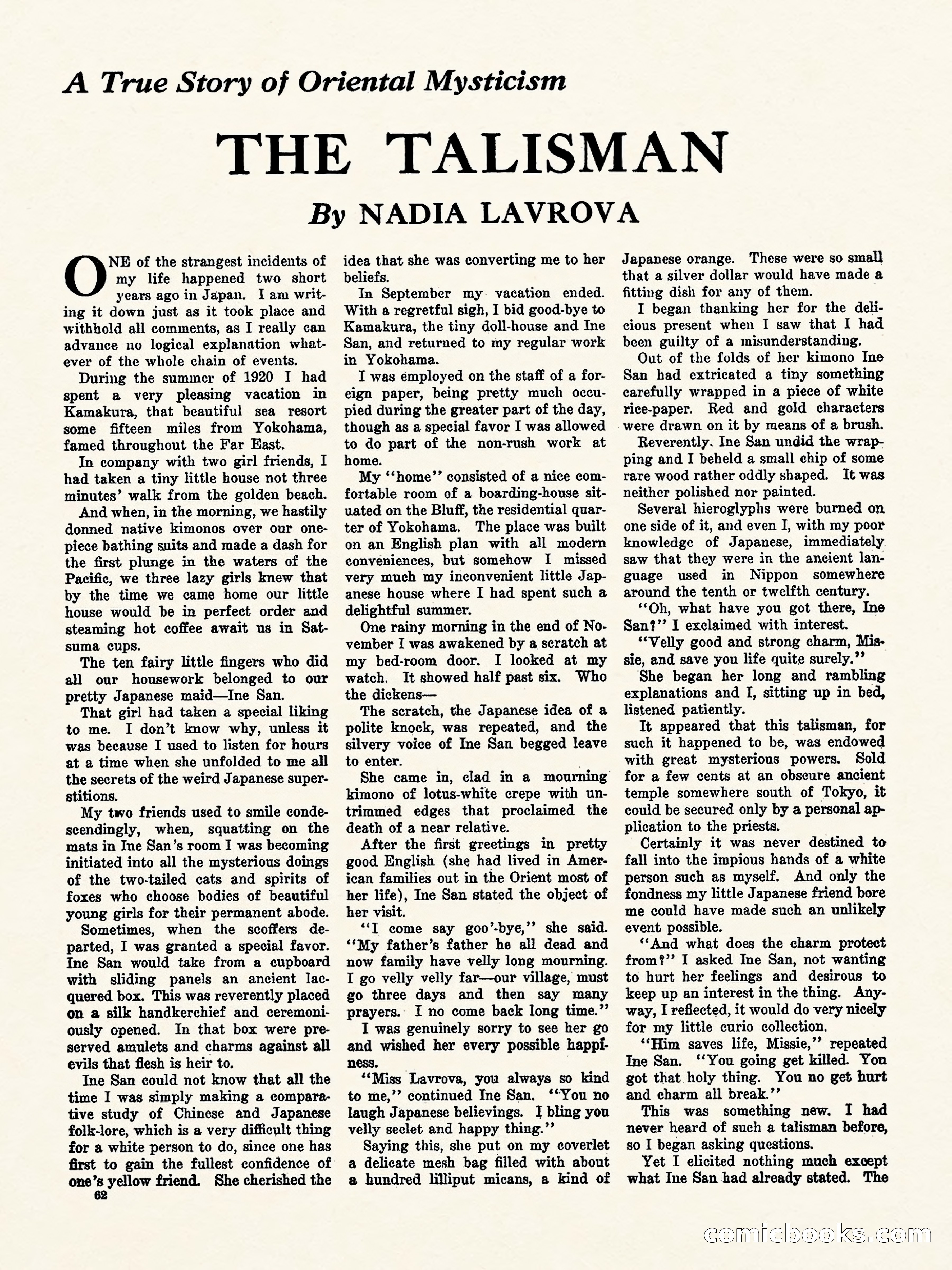 Weird Tales, Vol. II, No. 2 — page 63 of 98