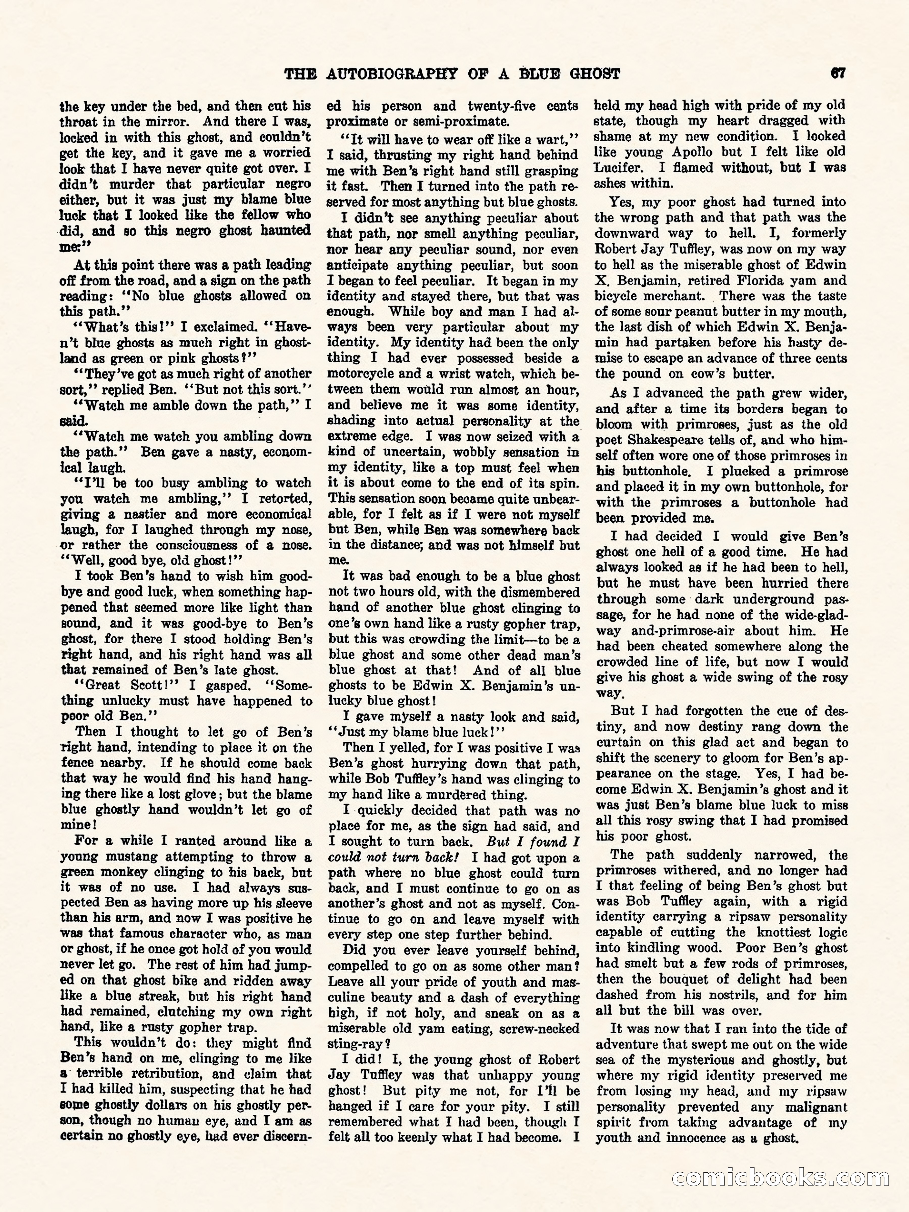 Weird Tales, Vol. II, No. 2 — page 68 of 98