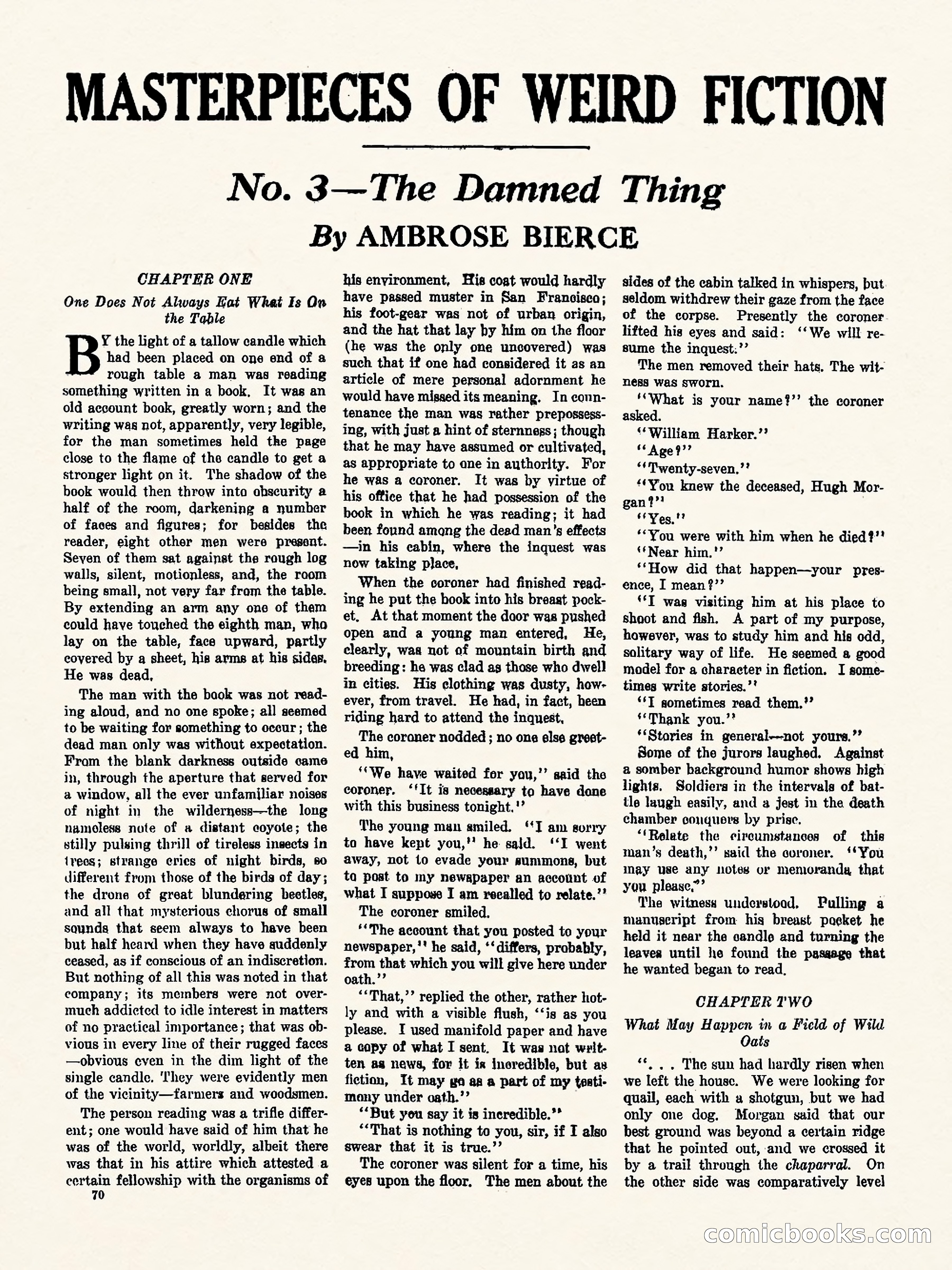 Weird Tales, Vol. II, No. 2 — page 71 of 98