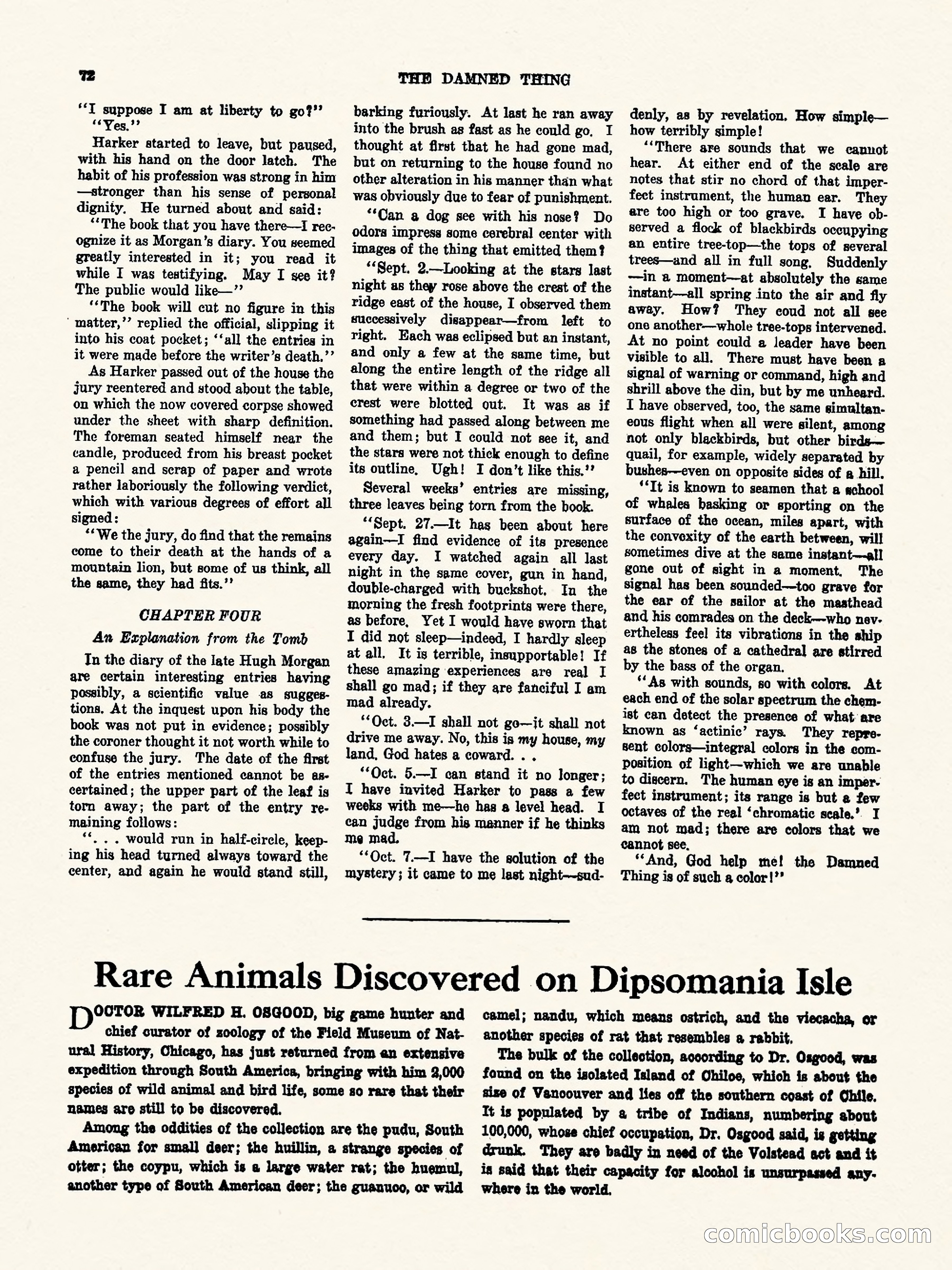 Weird Tales, Vol. II, No. 2 — page 73 of 98