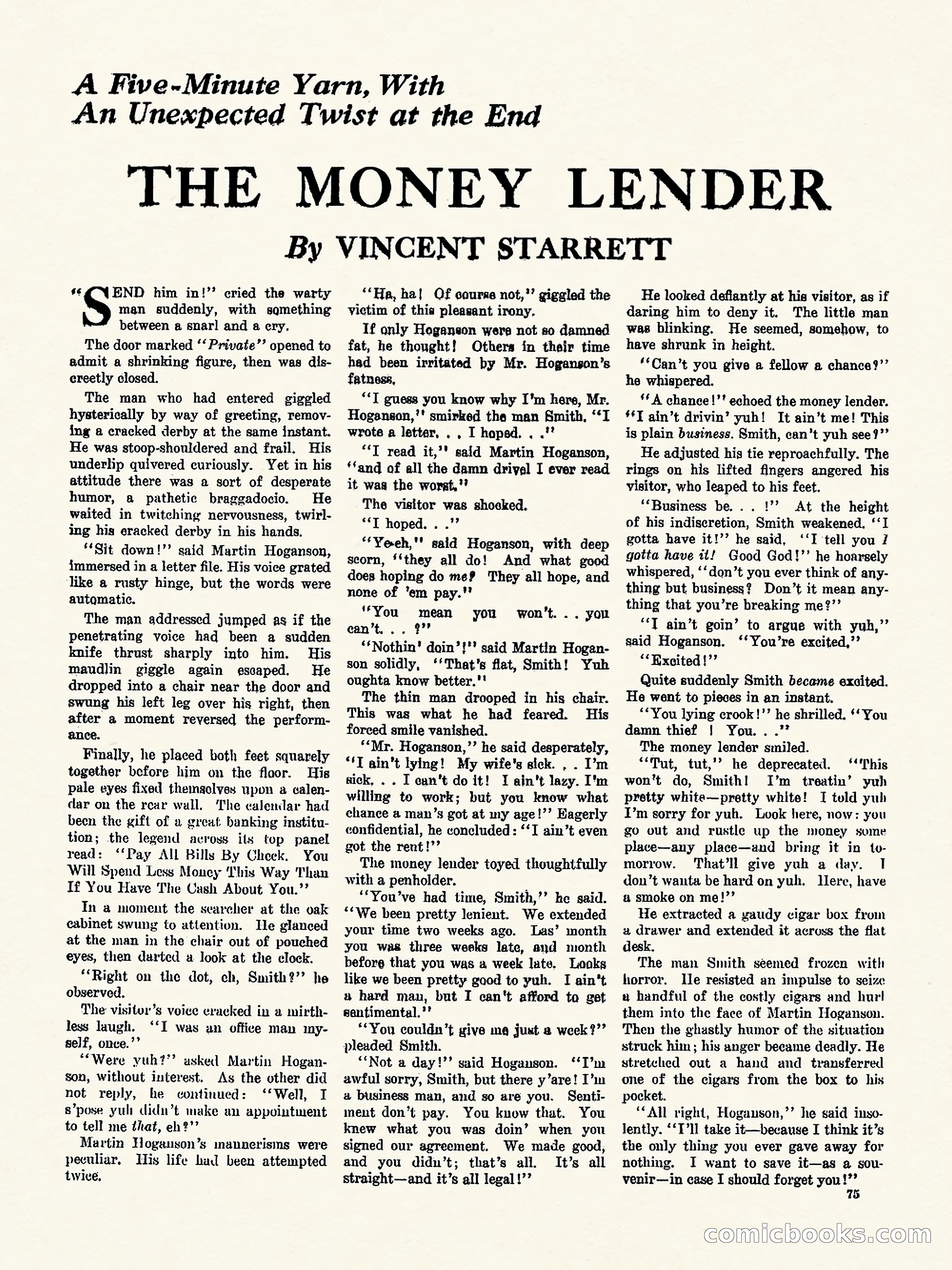 Weird Tales, Vol. II, No. 2 — page 76 of 98