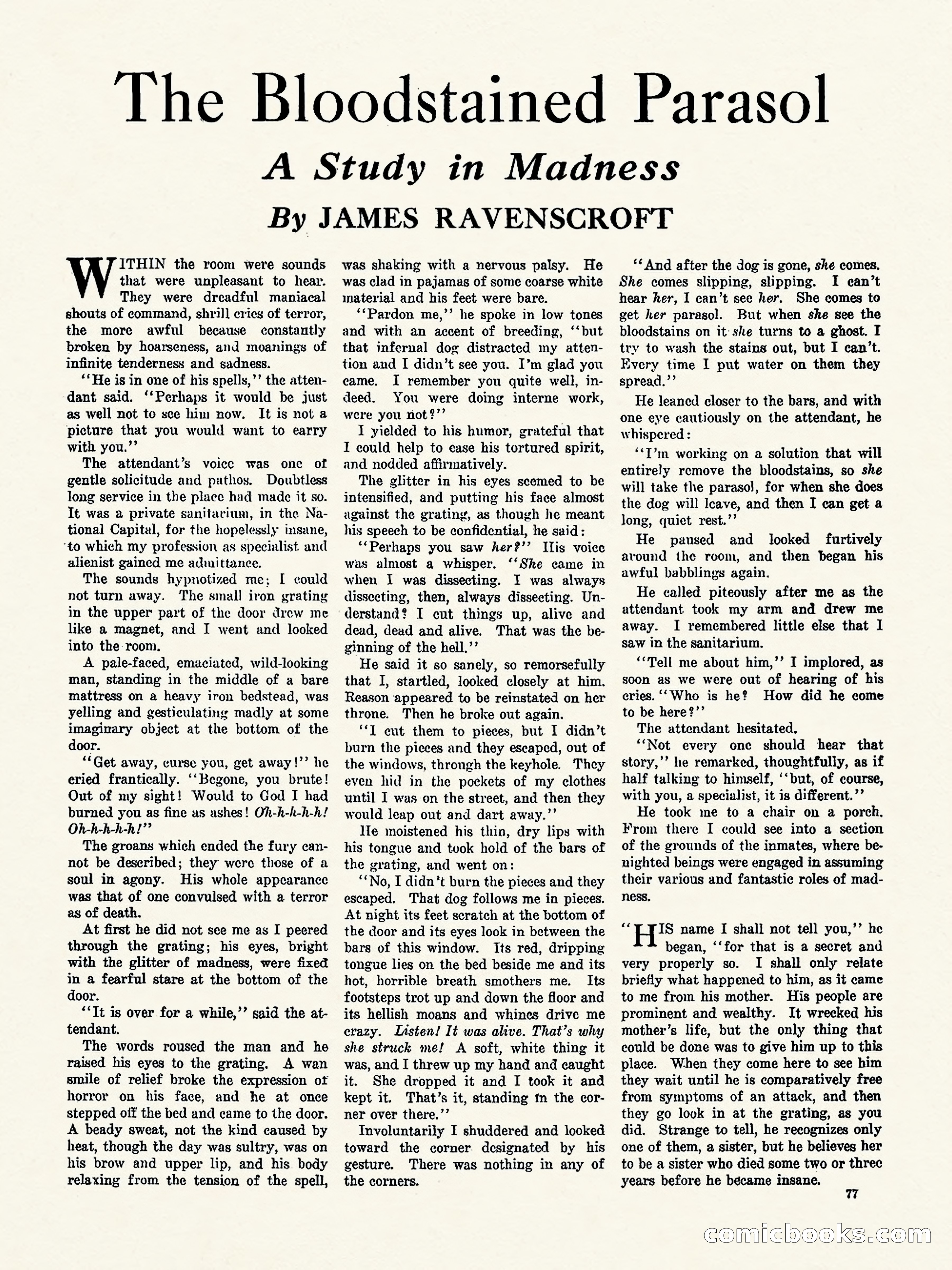 Weird Tales, Vol. II, No. 2 — page 78 of 98