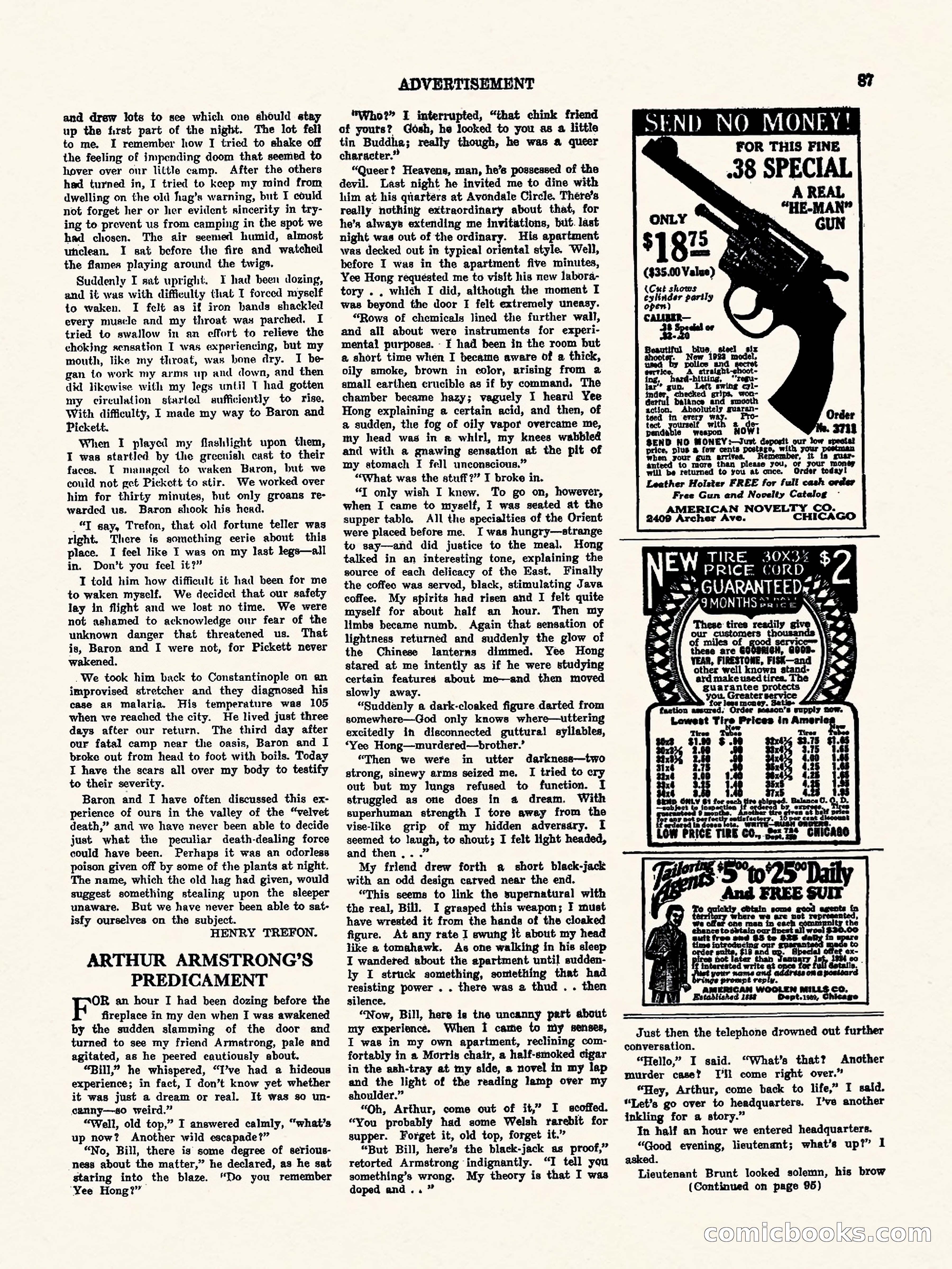 Weird Tales, Vol. II, No. 2 — page 88 of 98