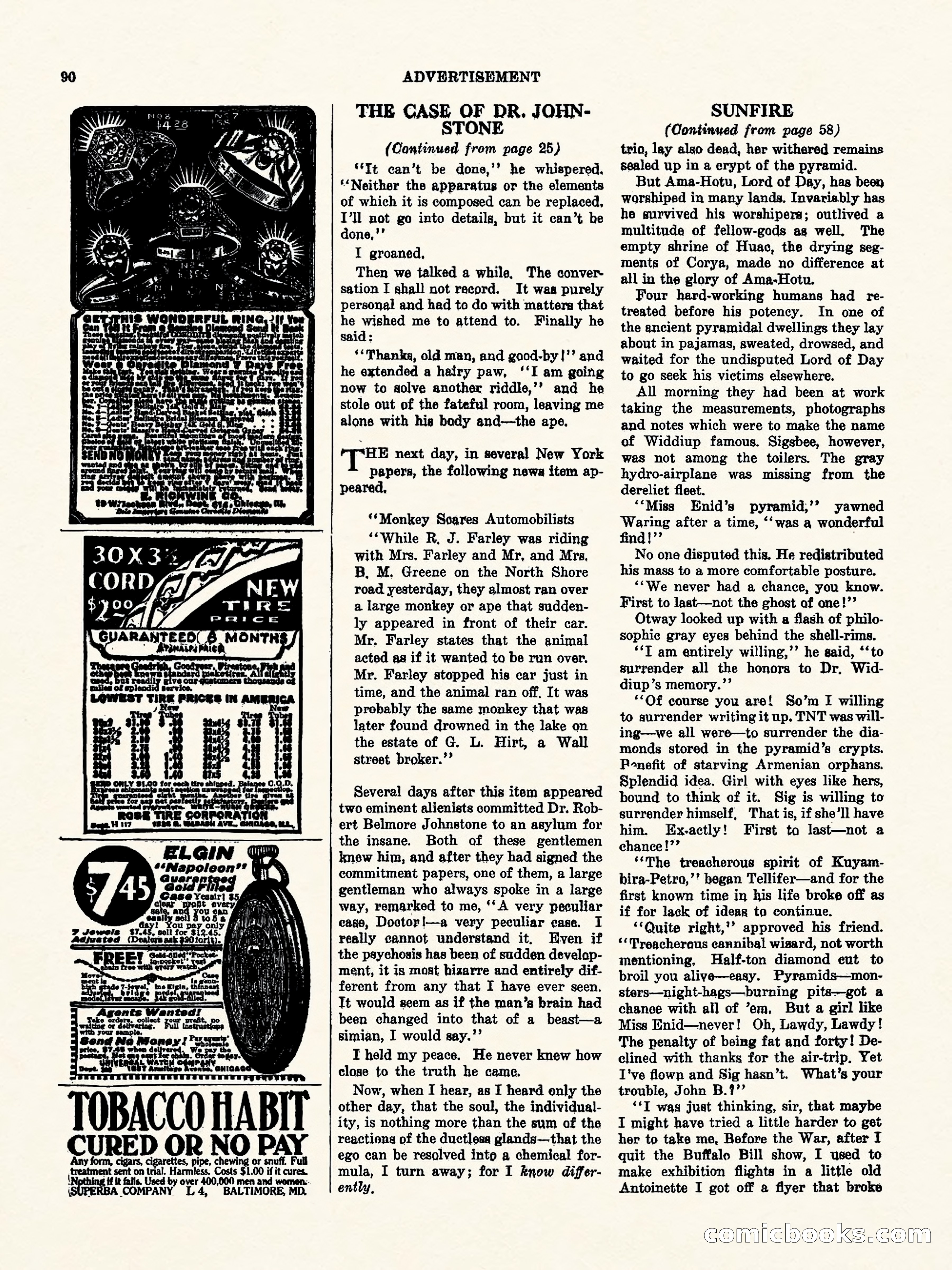 Weird Tales, Vol. II, No. 2 — page 91 of 98