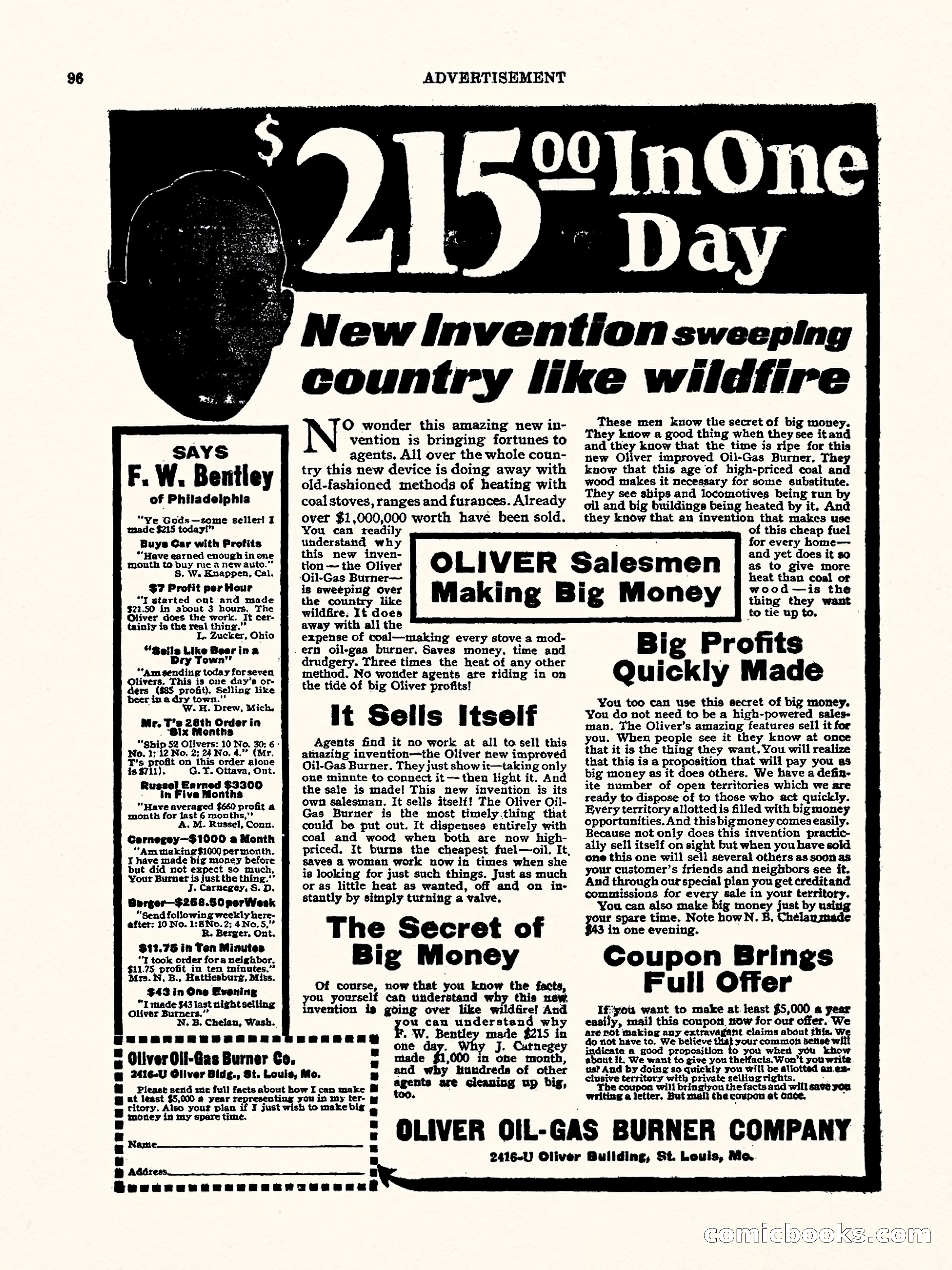 Weird Tales, Vol. II, No. 2 — page 97 of 98
