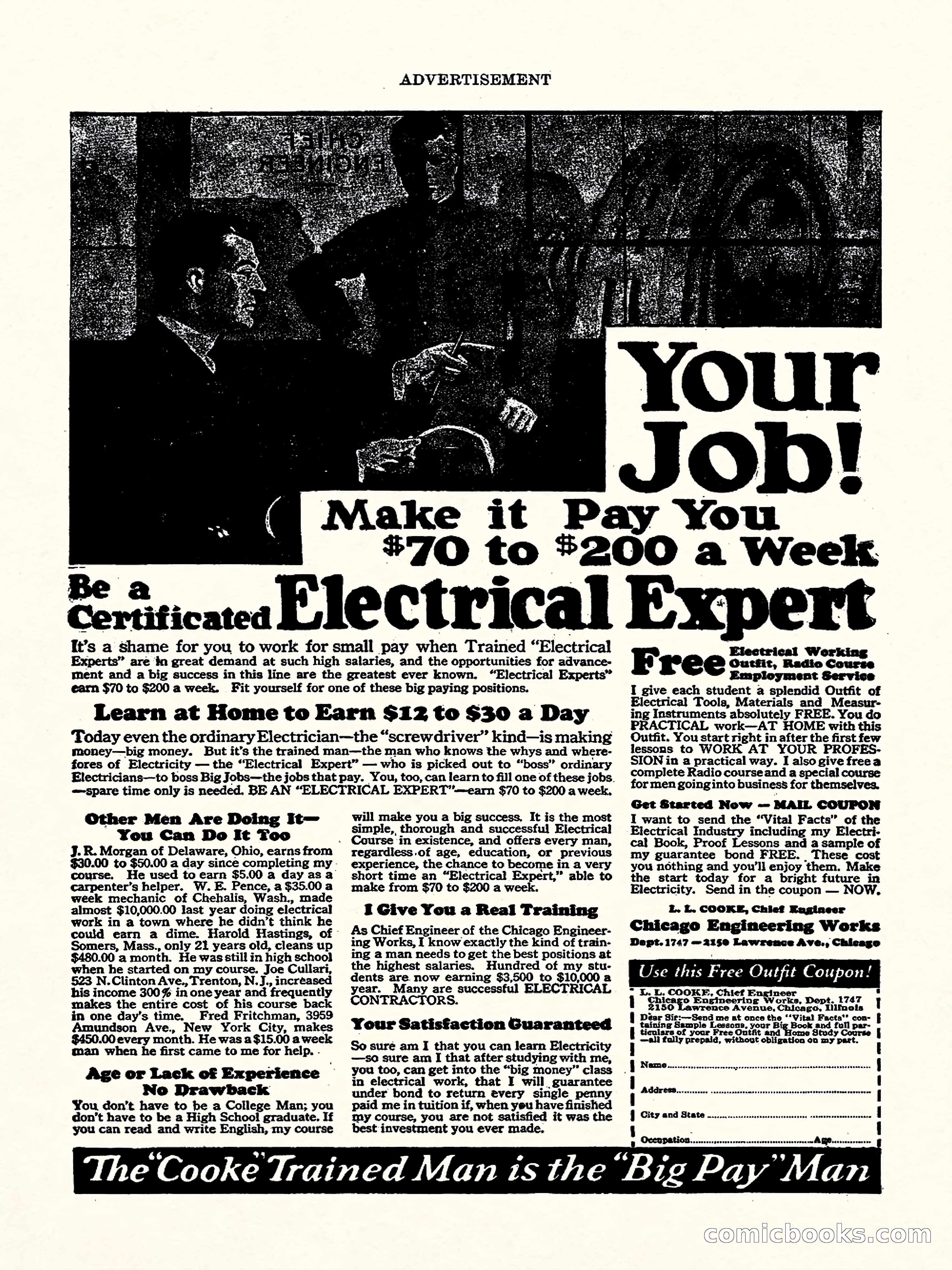 Weird Tales, Vol. II No. 3 — page 3 of 98