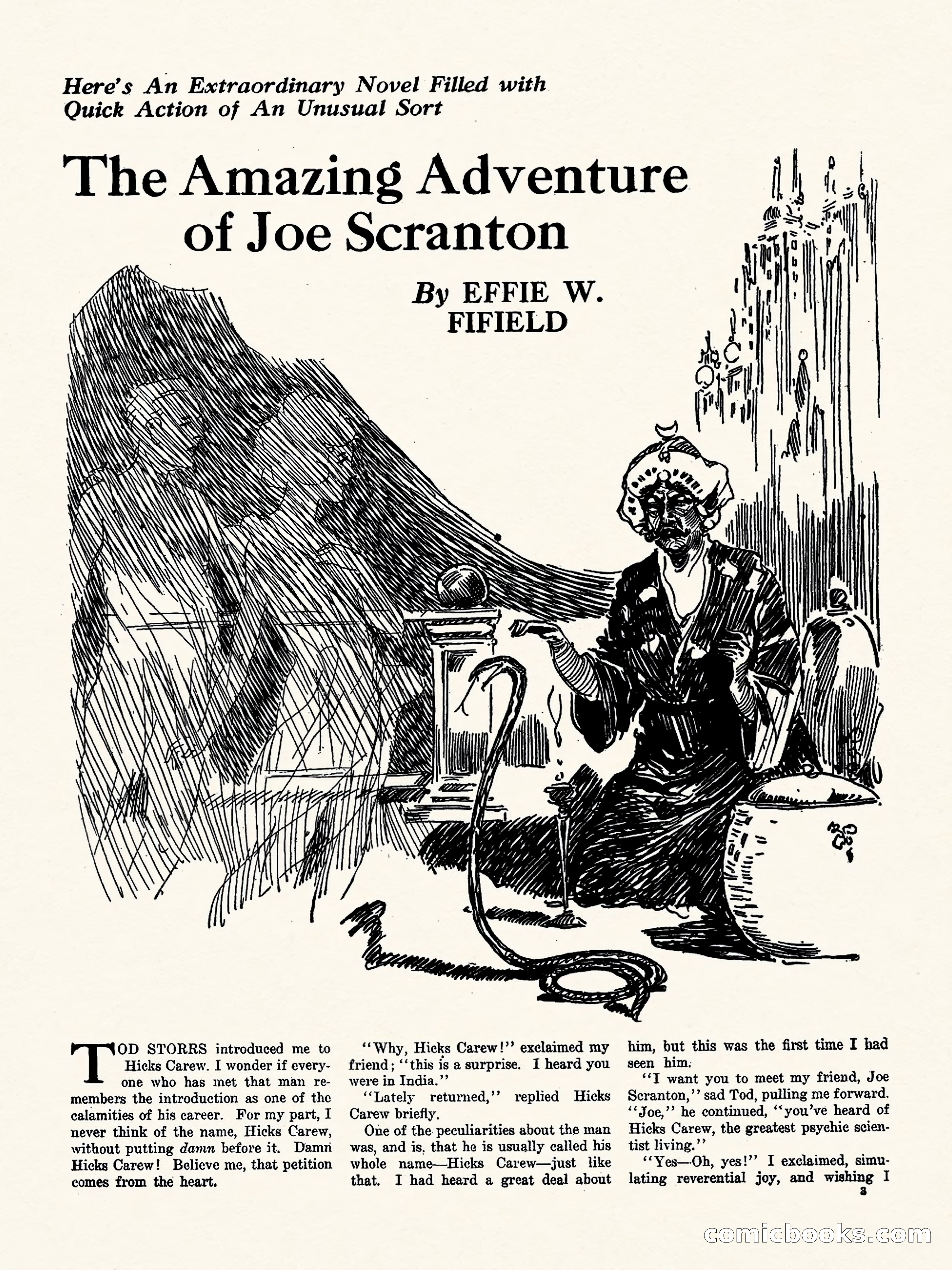 Weird Tales, Vol. II No. 3 — page 4 of 98