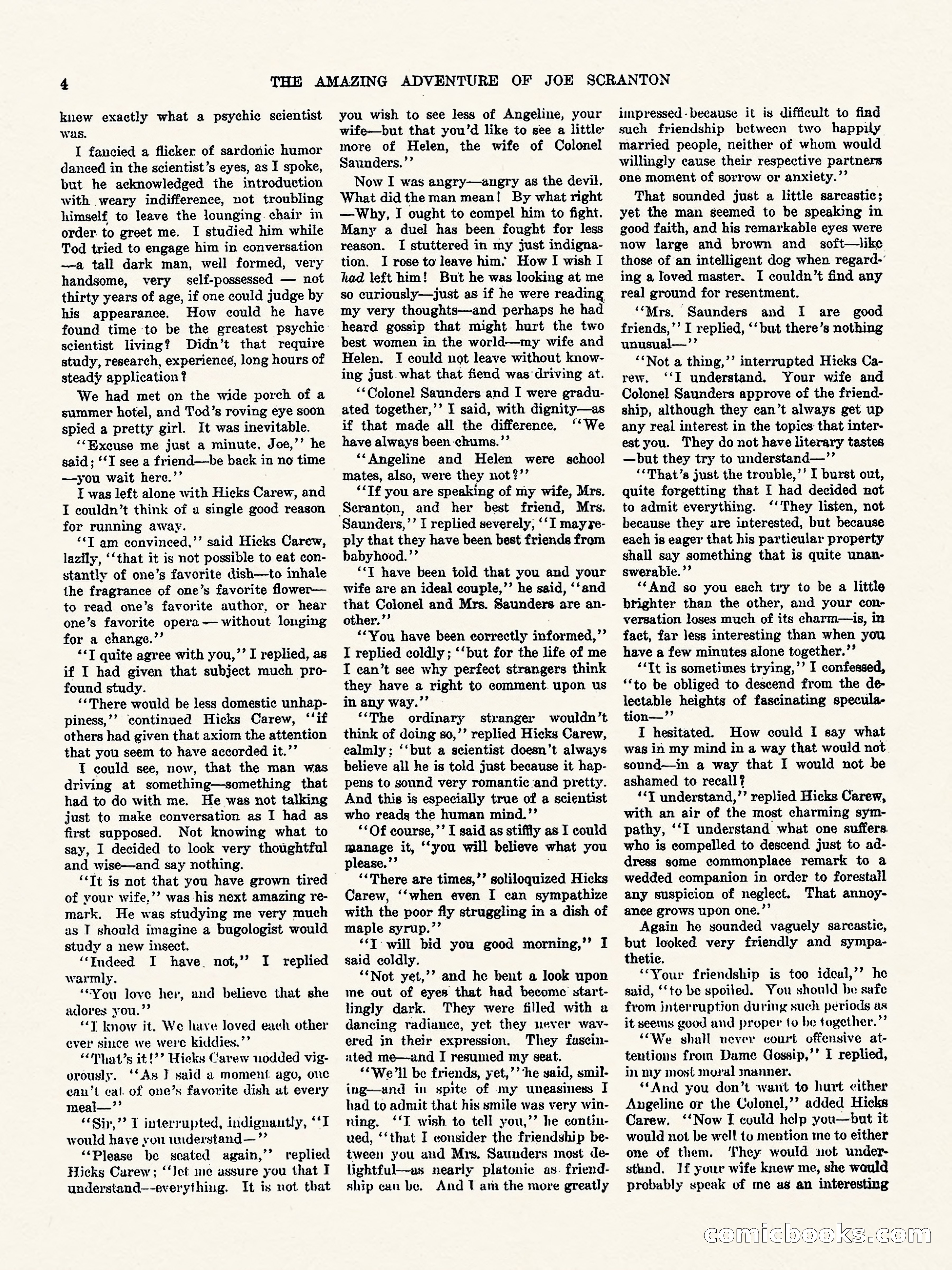 Weird Tales, Vol. II No. 3 — page 5 of 98