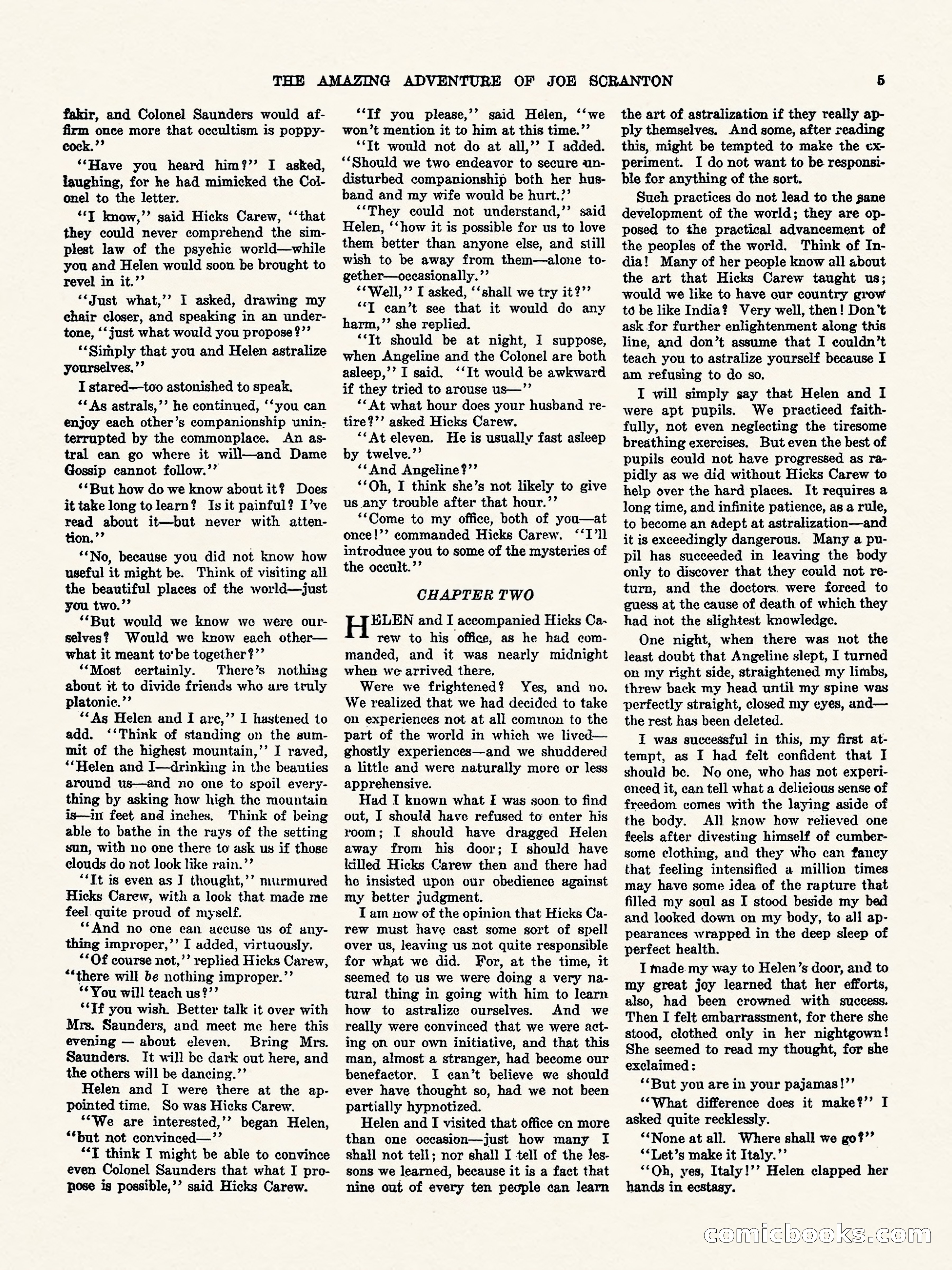 Weird Tales, Vol. II No. 3 — page 6 of 98