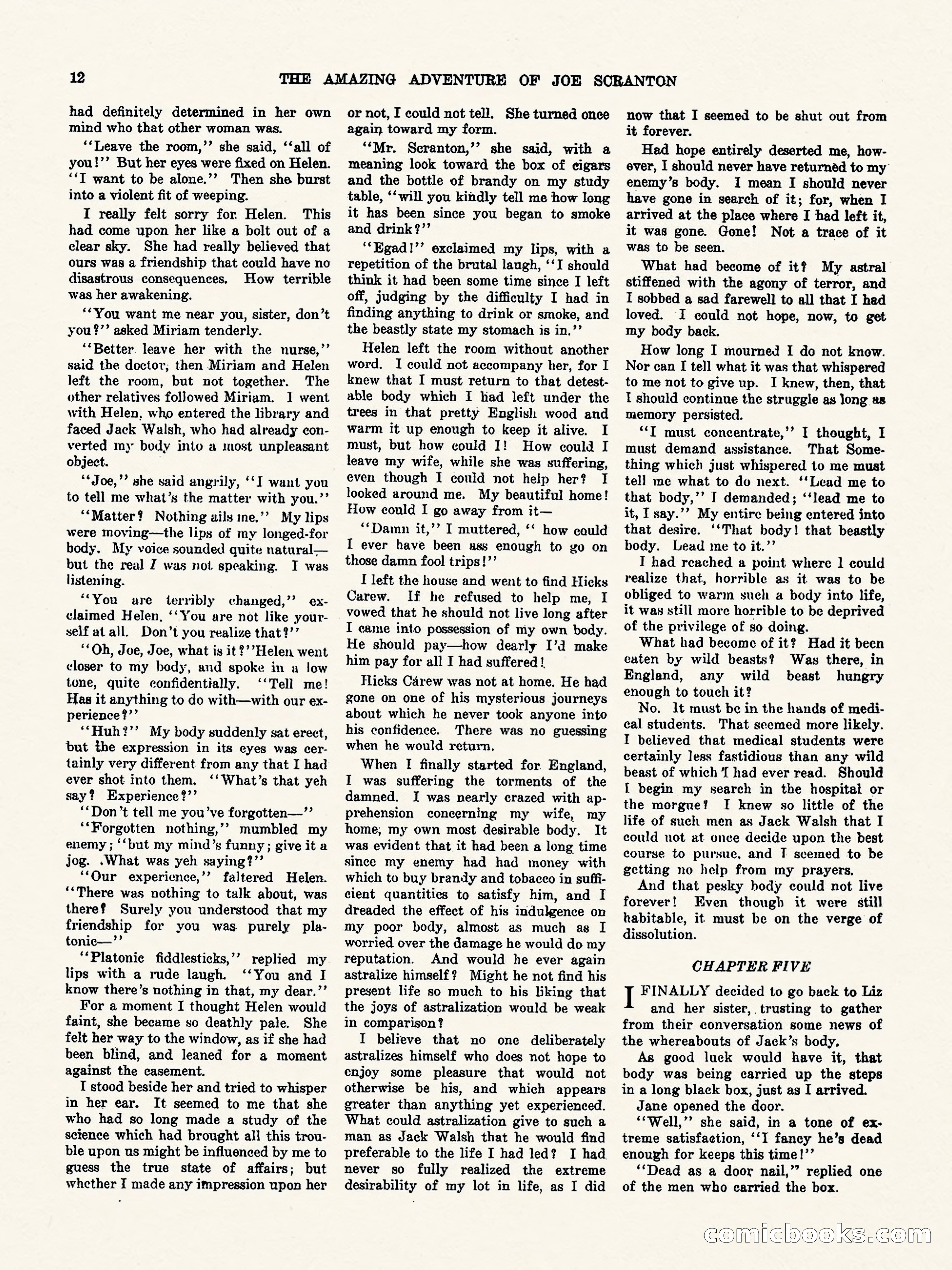 Weird Tales, Vol. II No. 3 — page 13 of 98