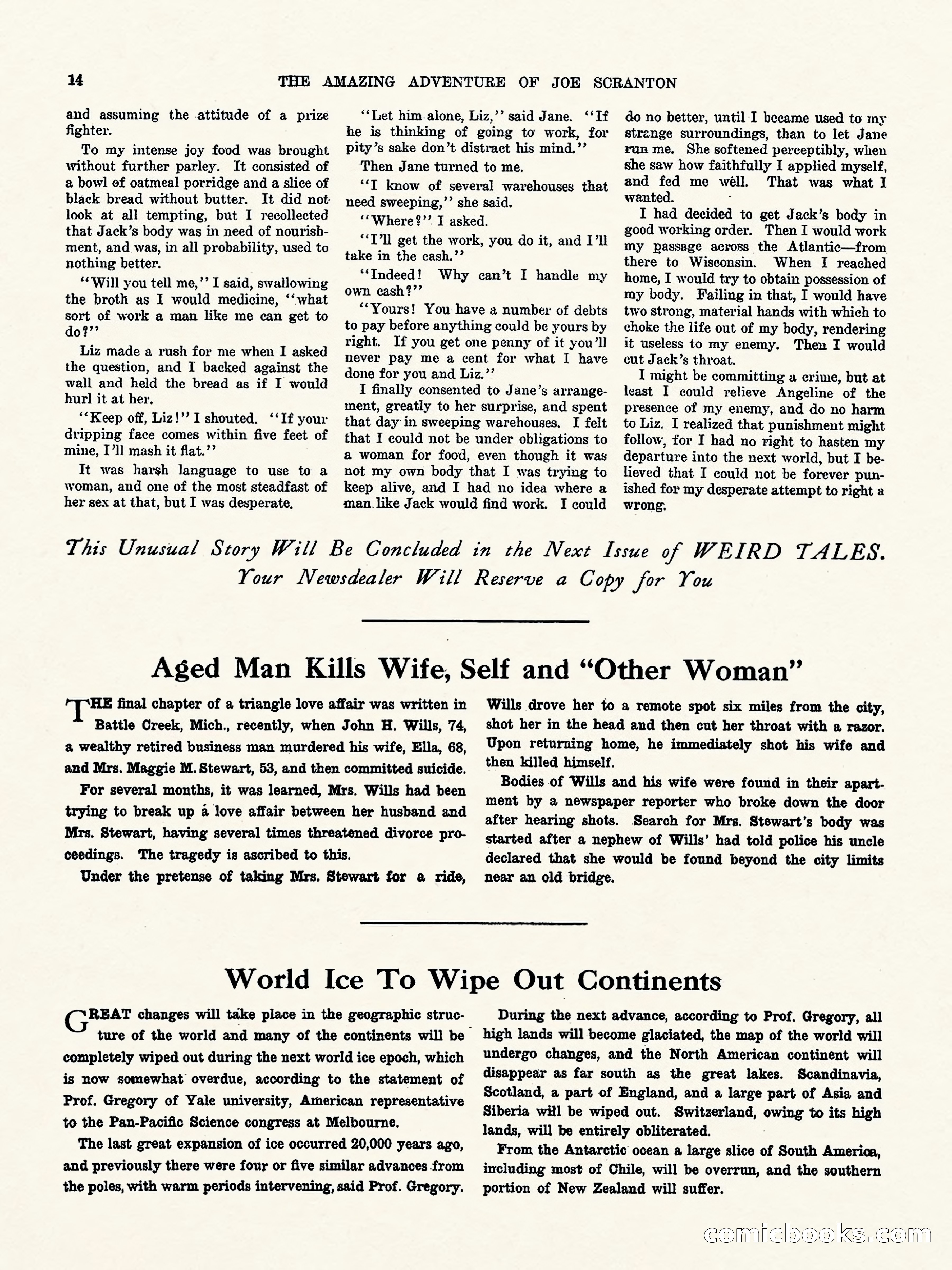 Weird Tales, Vol. II No. 3 — page 15 of 98