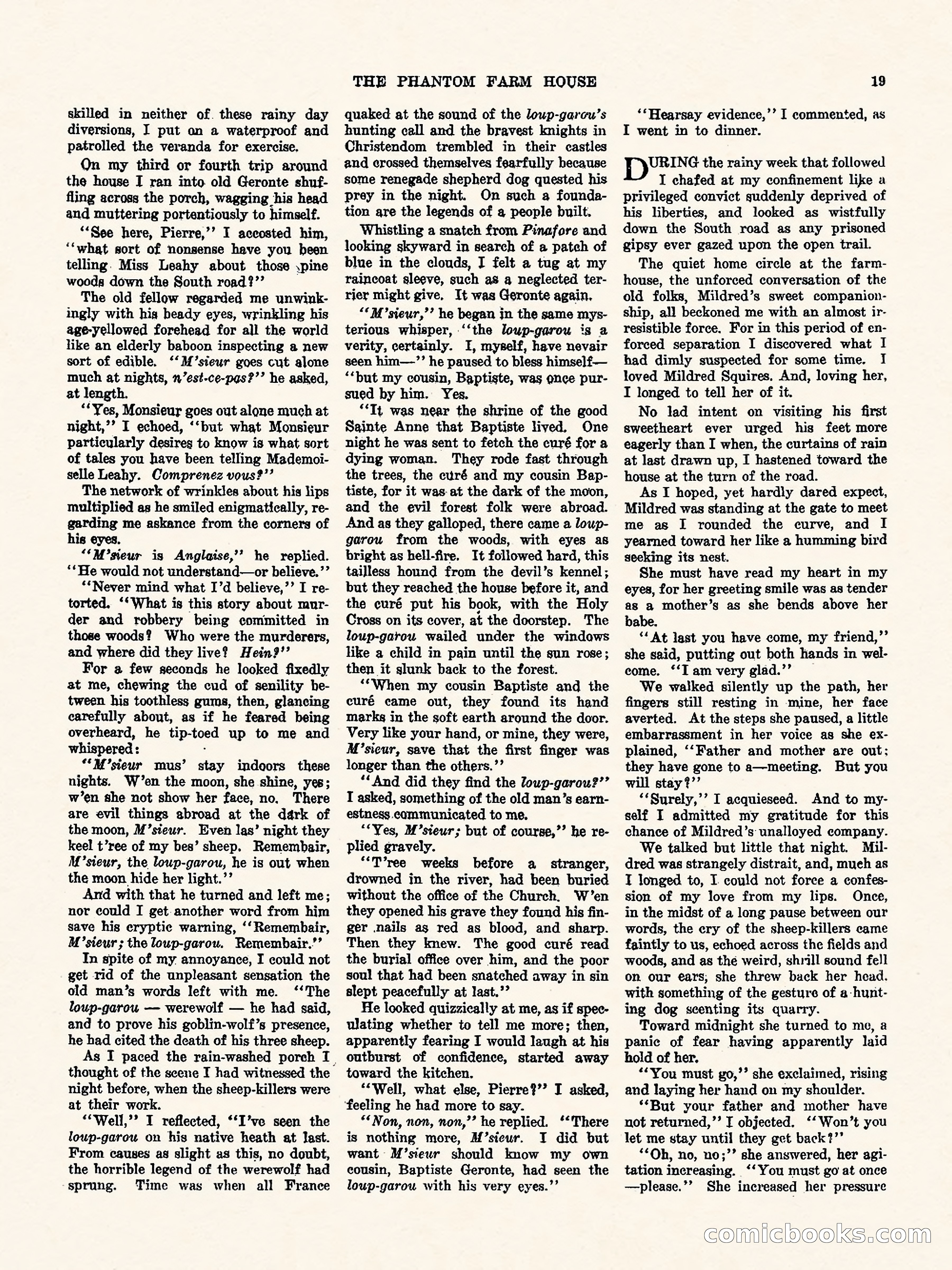 Weird Tales, Vol. II No. 3 — page 20 of 98