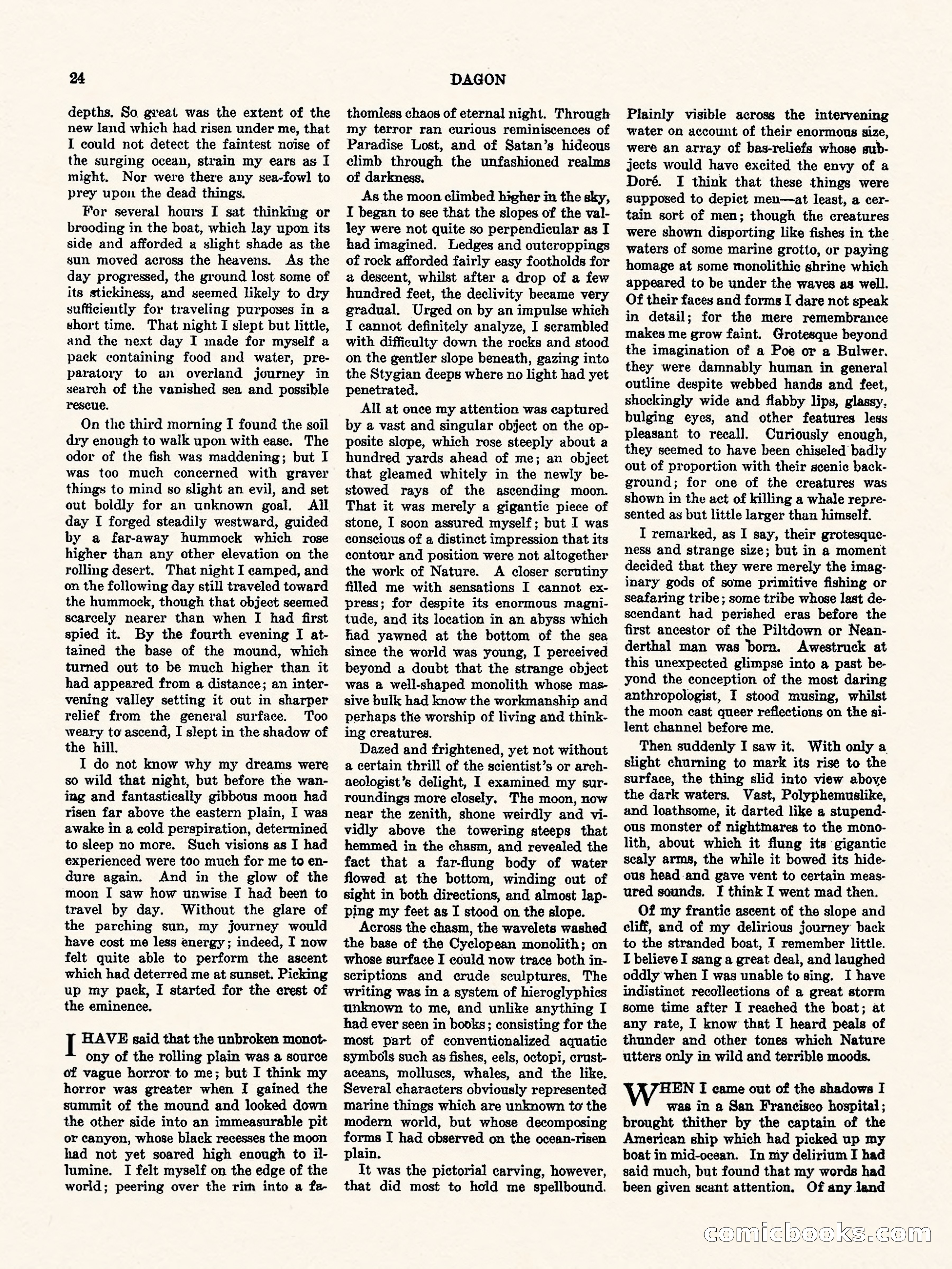 Weird Tales, Vol. II No. 3 — page 25 of 98